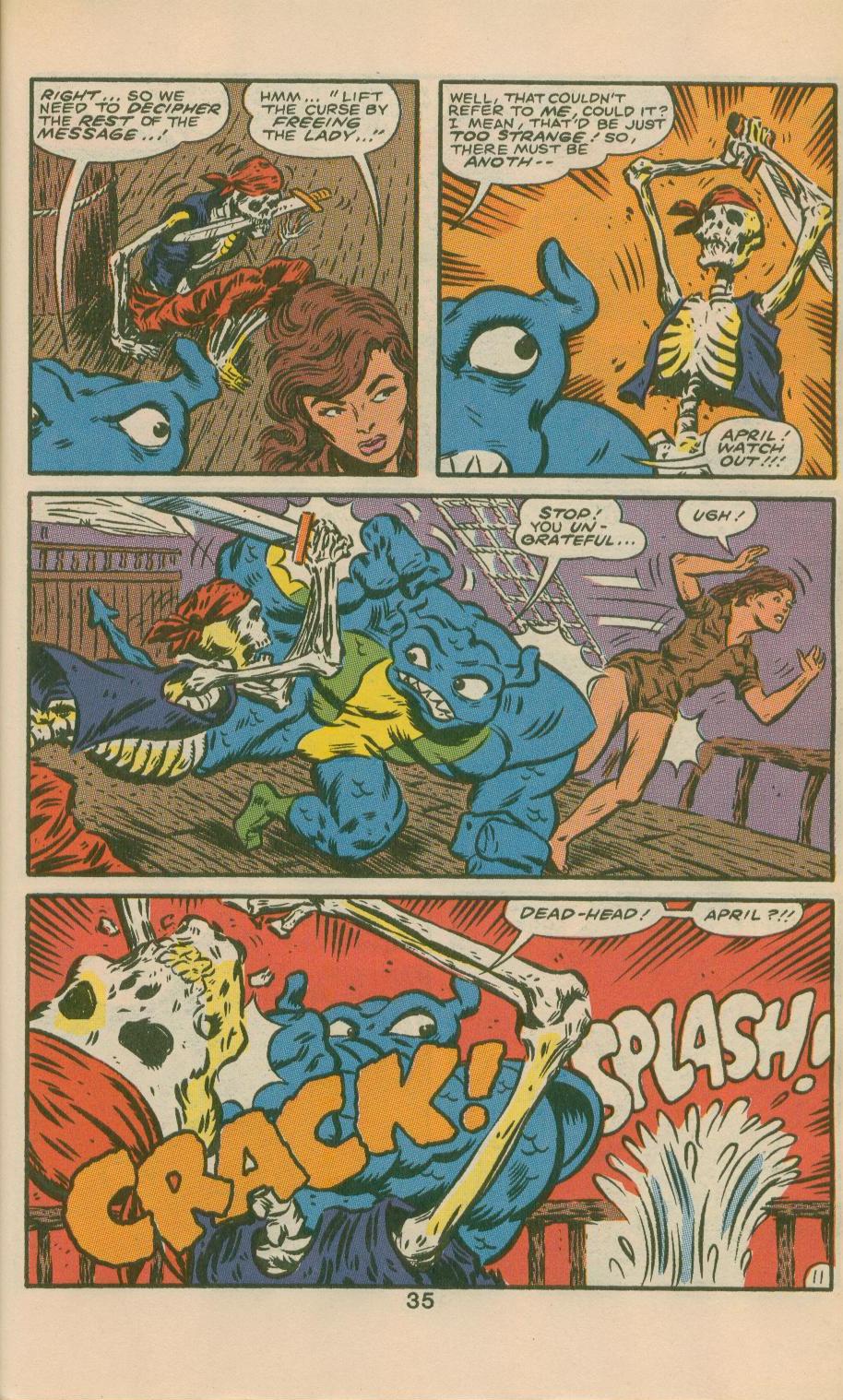 Teenage Mutant Ninja Turtles Adventures (1989) issue Spring 1991 - Page 37