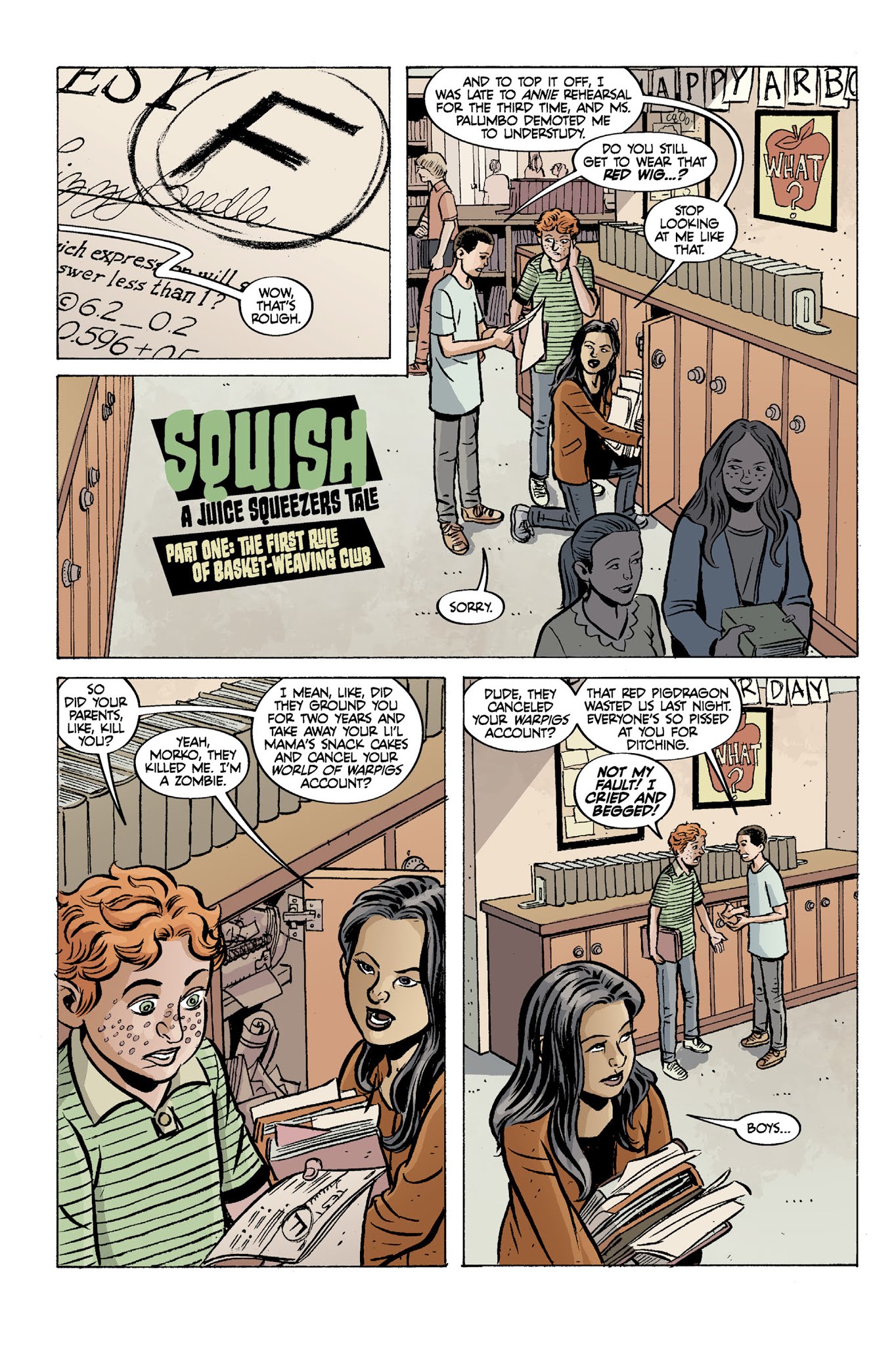 Read online Juice Squeezers: The Great Bug Elevator comic -  Issue # TPB - 8