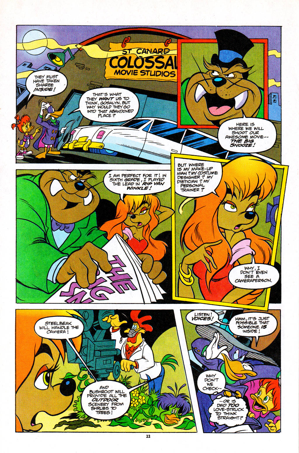 Read online The Disney Afternoon comic -  Issue #10 - 22