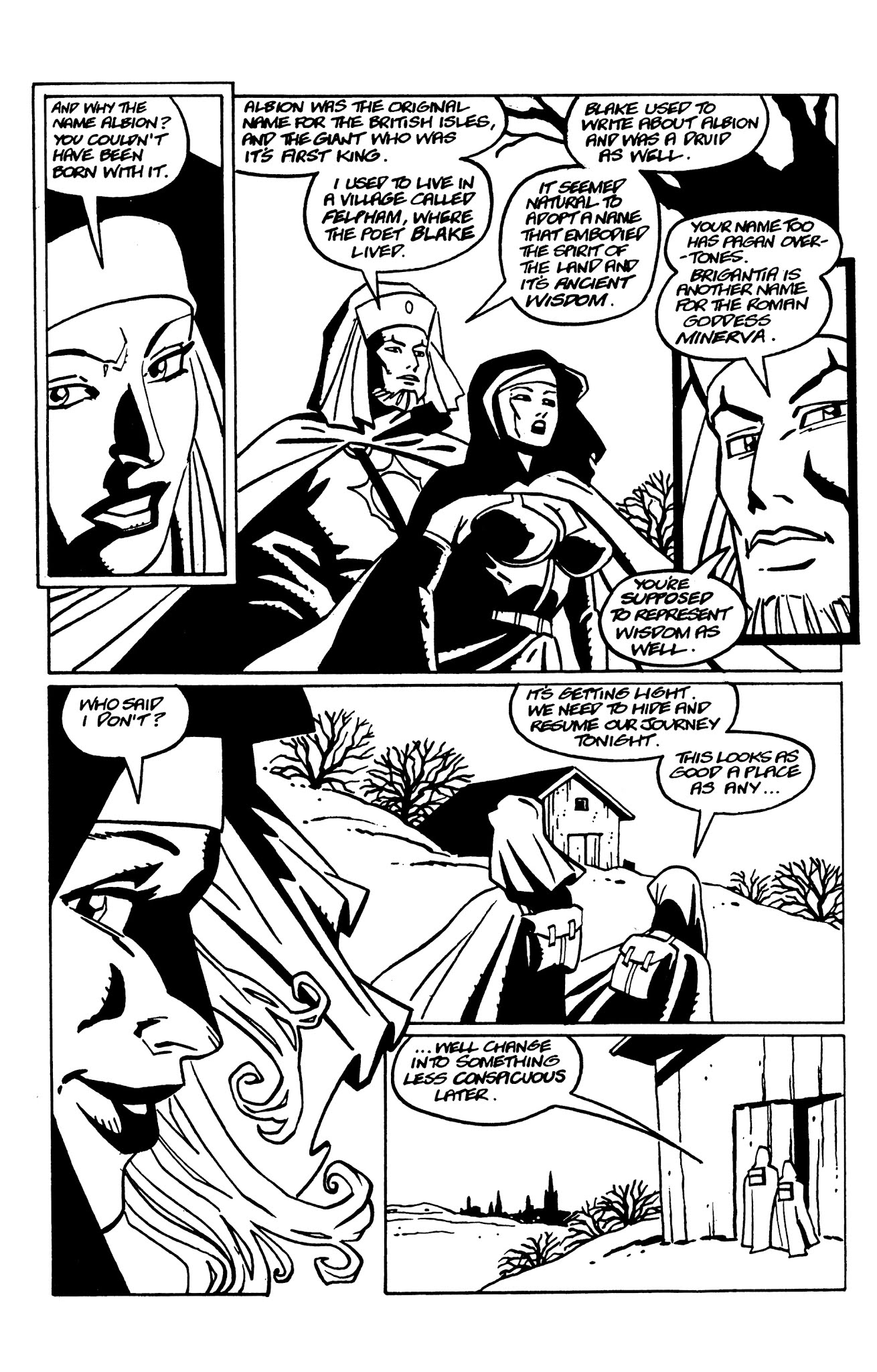 Read online Warrior Nun Brigantia comic -  Issue #2 - 6