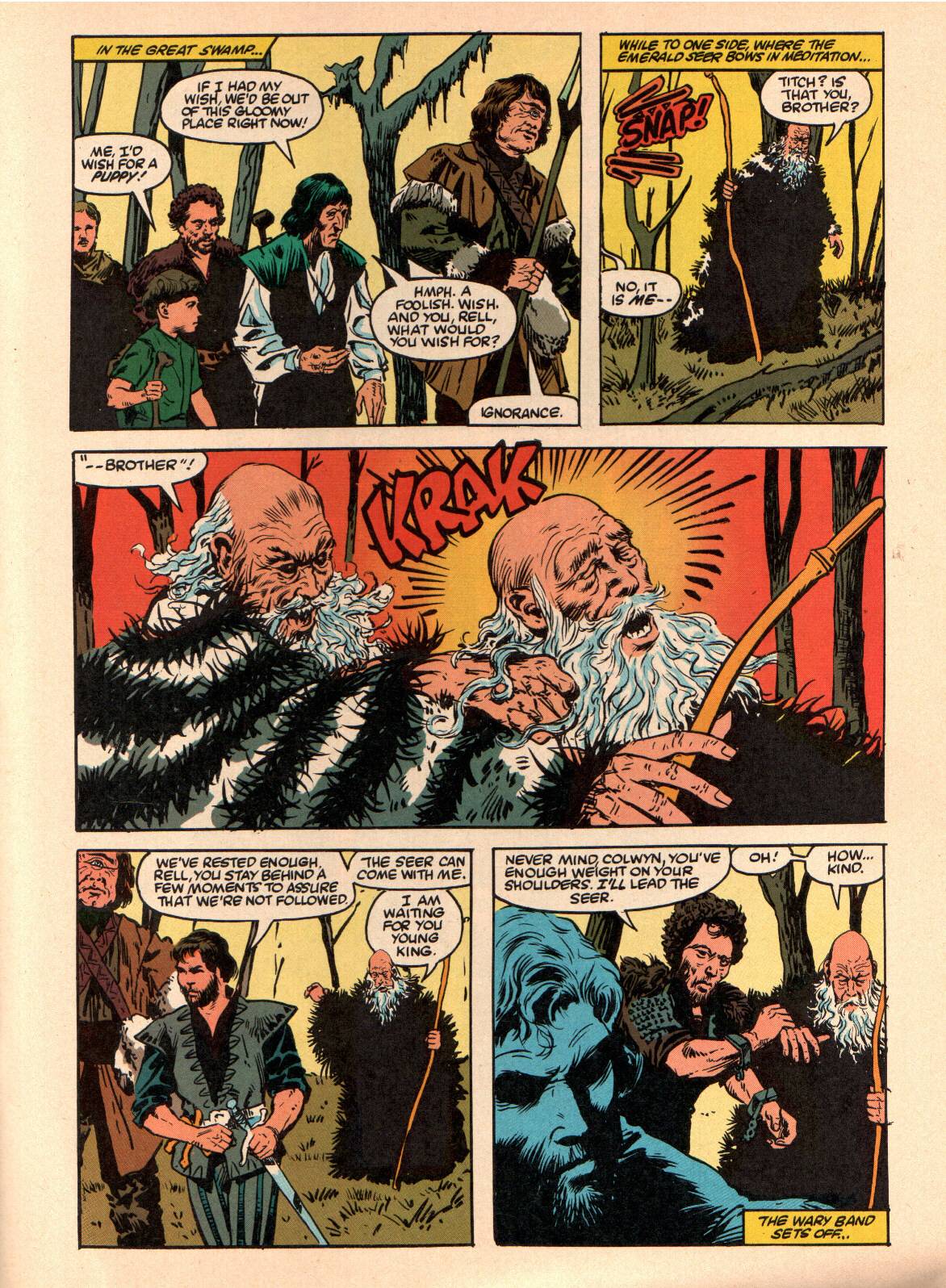 Read online Marvel Comics Super Special comic -  Issue #28 - 30