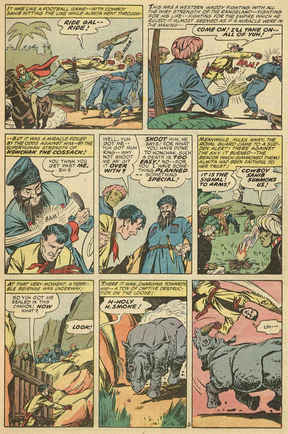 Read online Hooded Horseman comic -  Issue #28 - 17