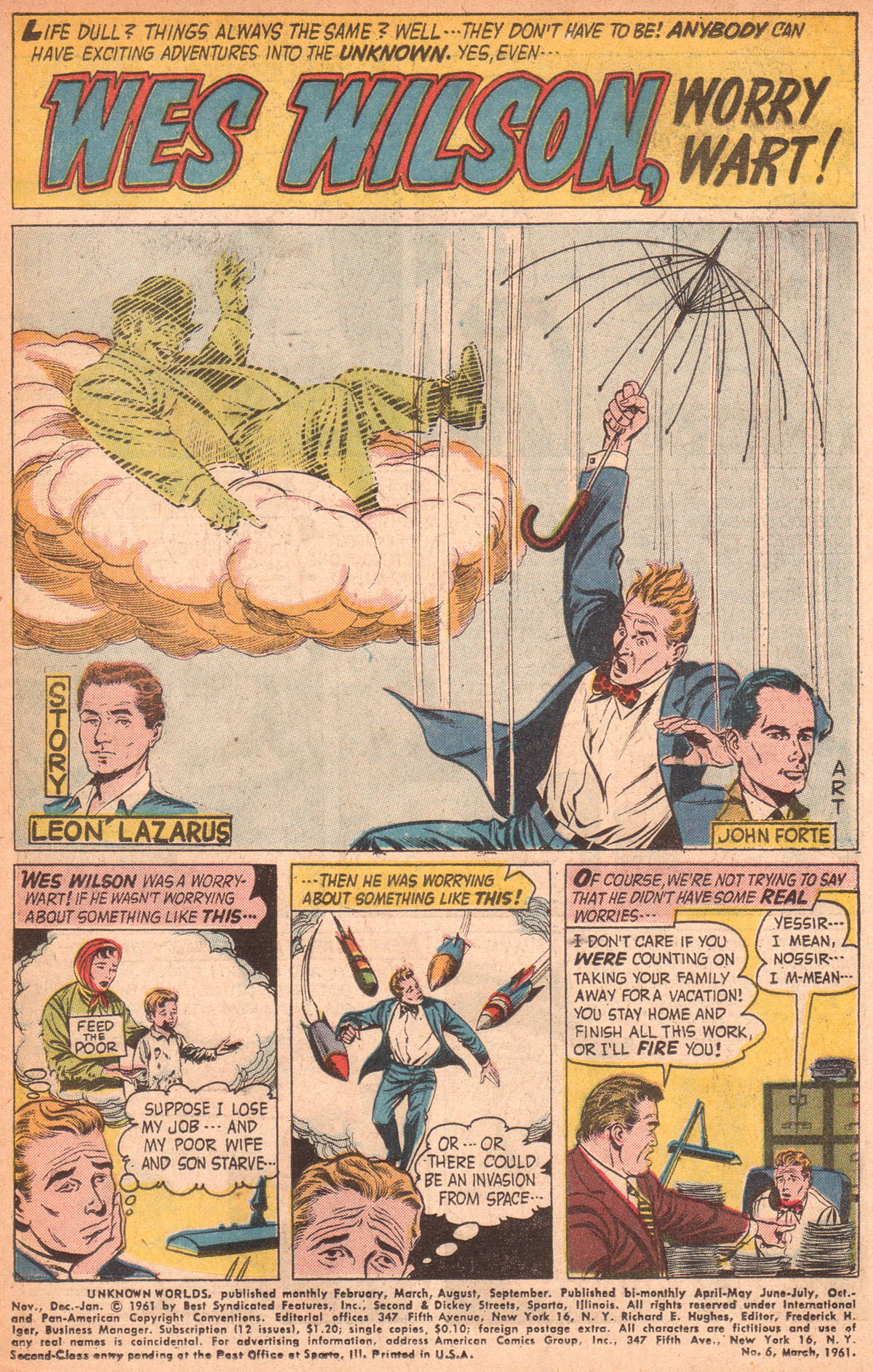 Read online Unknown Worlds comic -  Issue #6 - 3