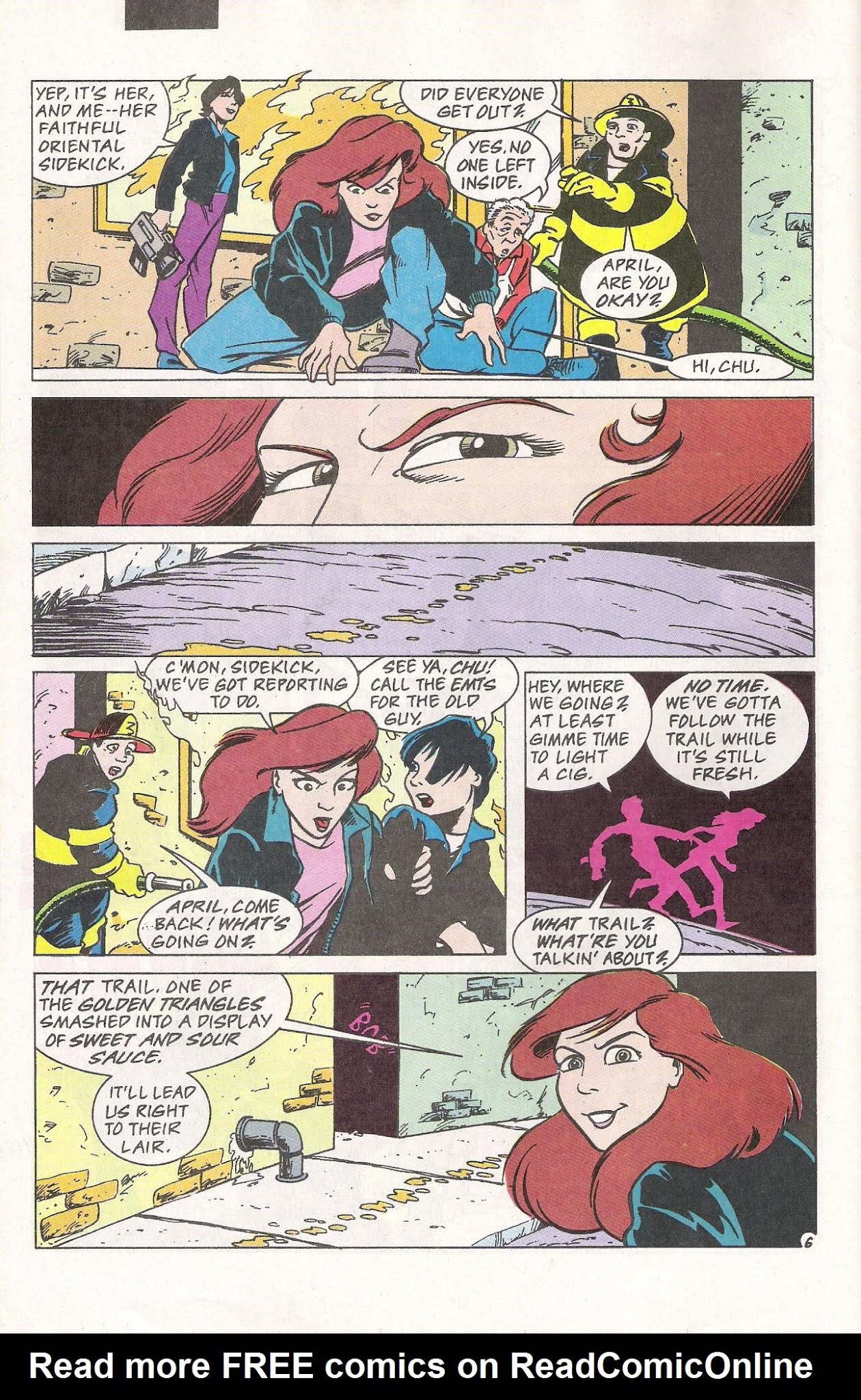 Read online Teenage Mutant Ninja Turtles Presents: April O'Neil comic -  Issue #2 - 8