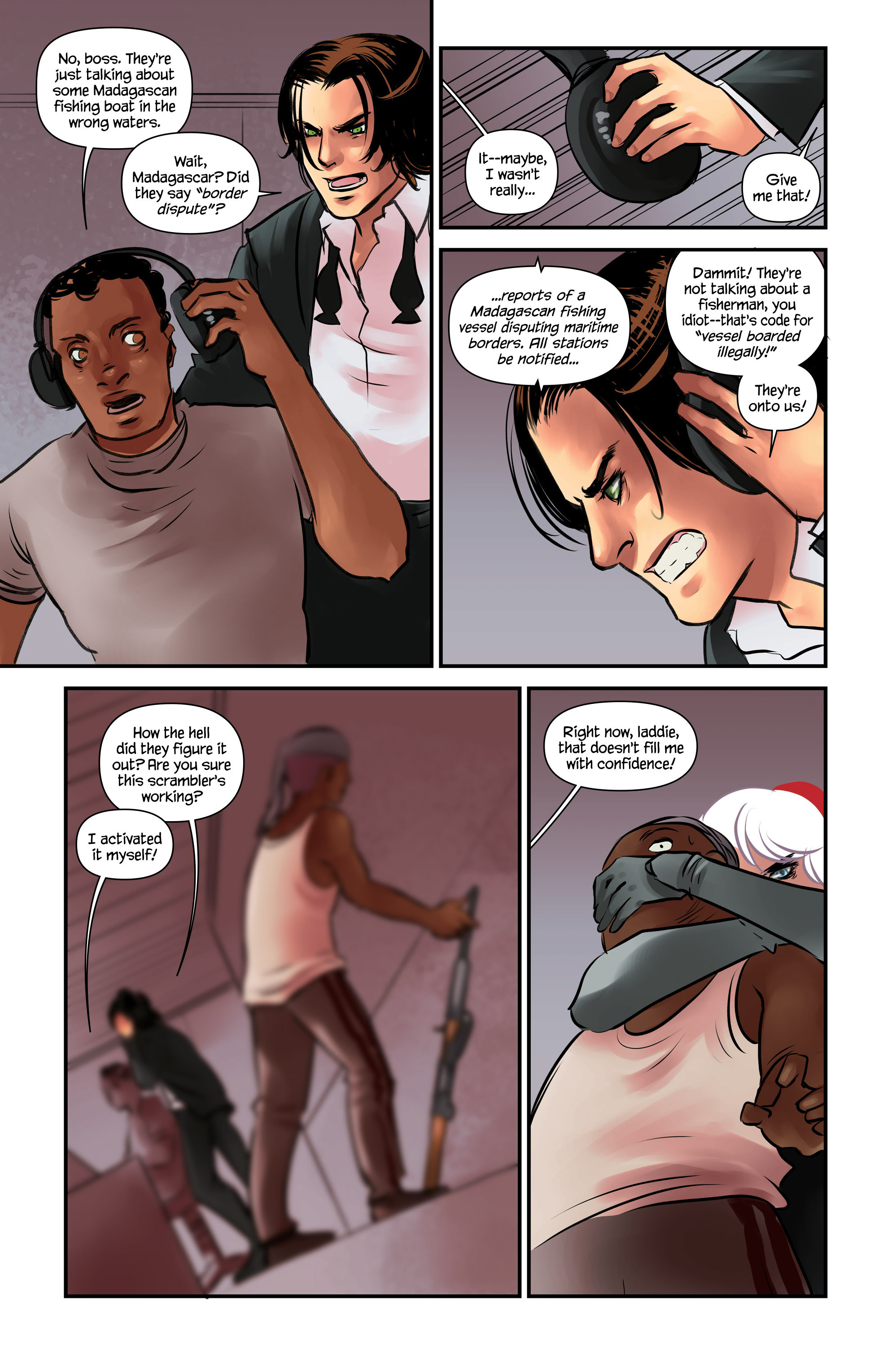 Read online Codename Baboushka comic -  Issue #4 - 4