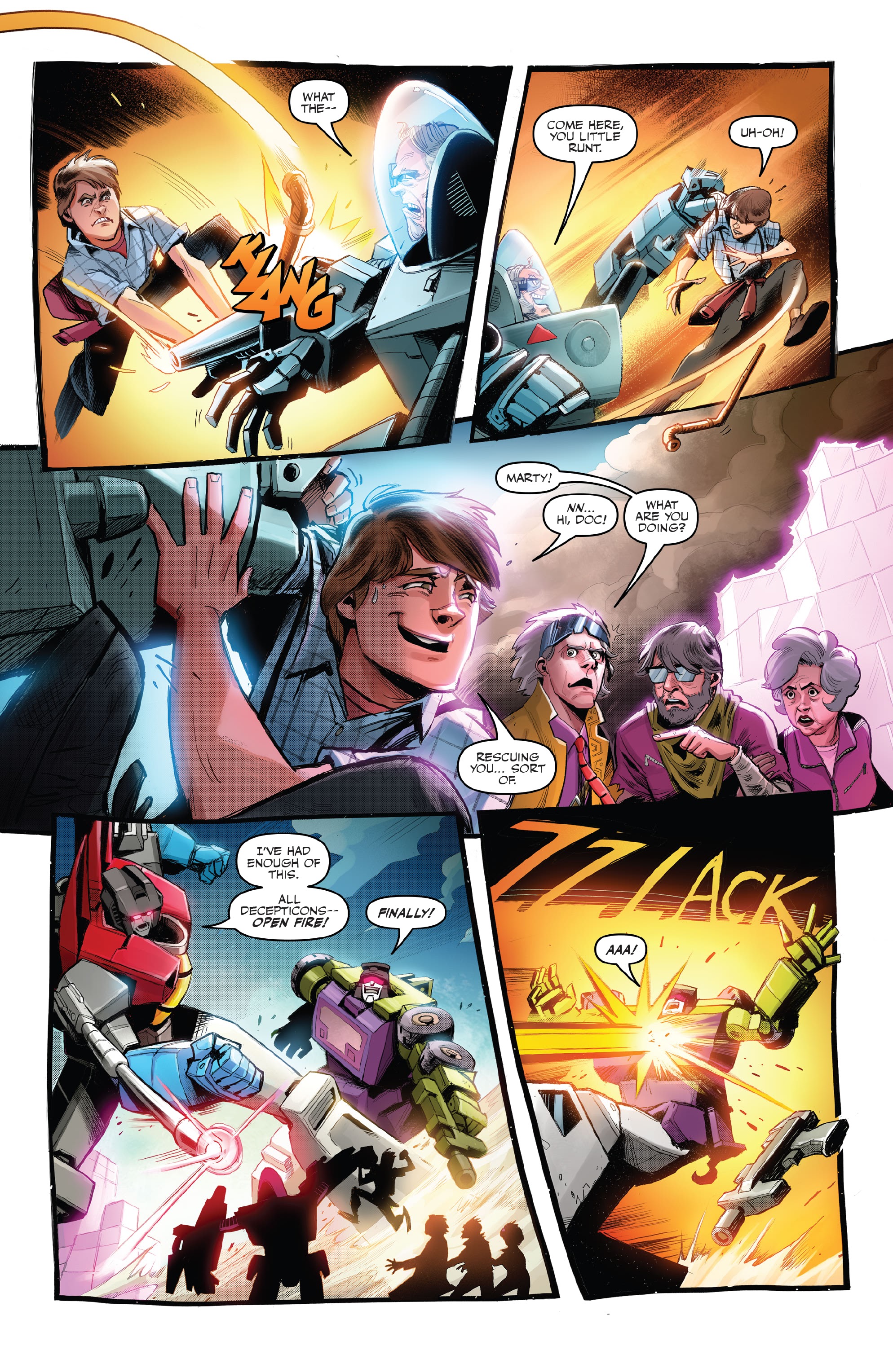 Read online Transformers: Back to the Future comic -  Issue #3 - 18