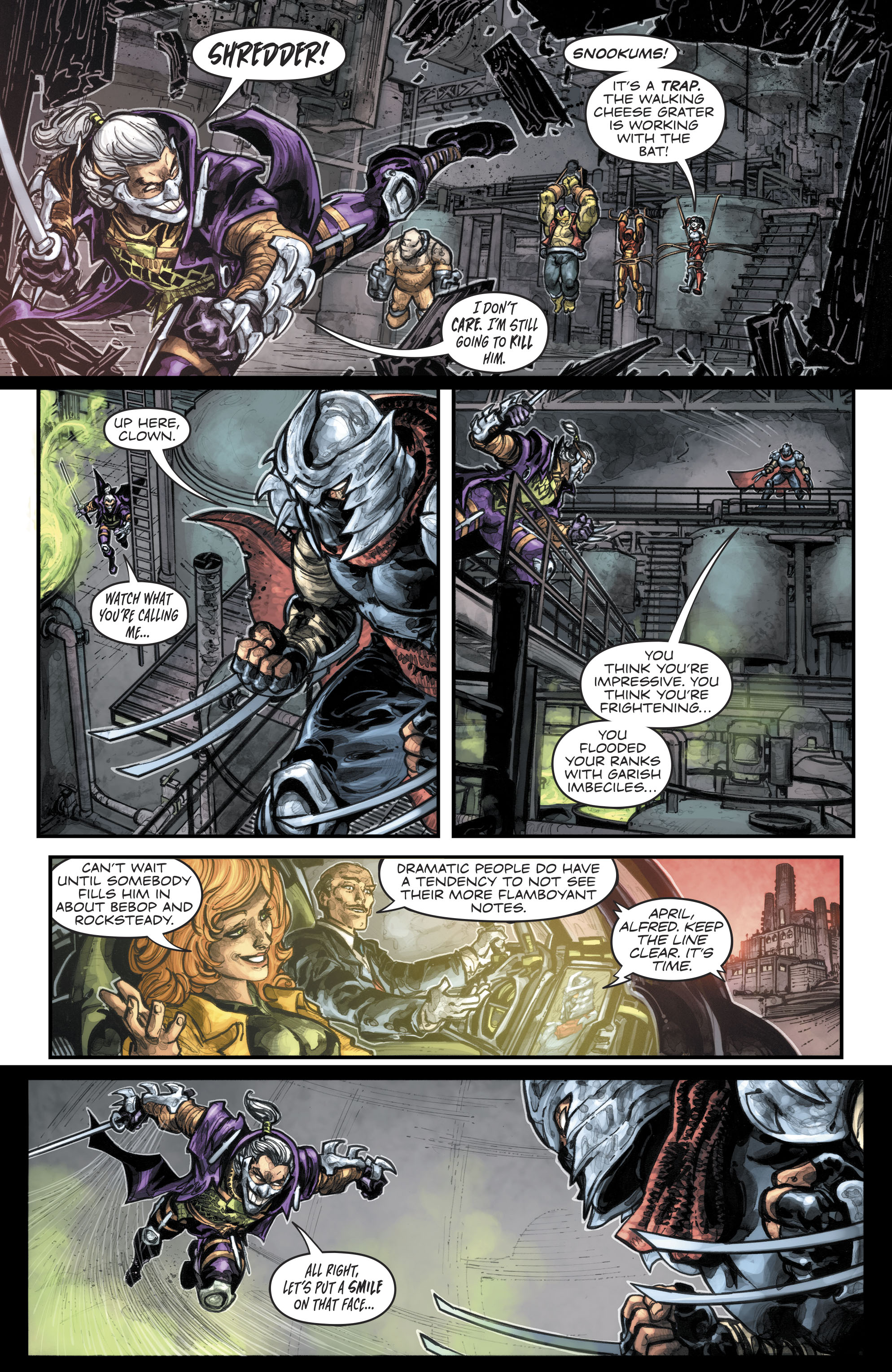 Read online Batman/Teenage Mutant Ninja Turtles III comic -  Issue #4 - 17