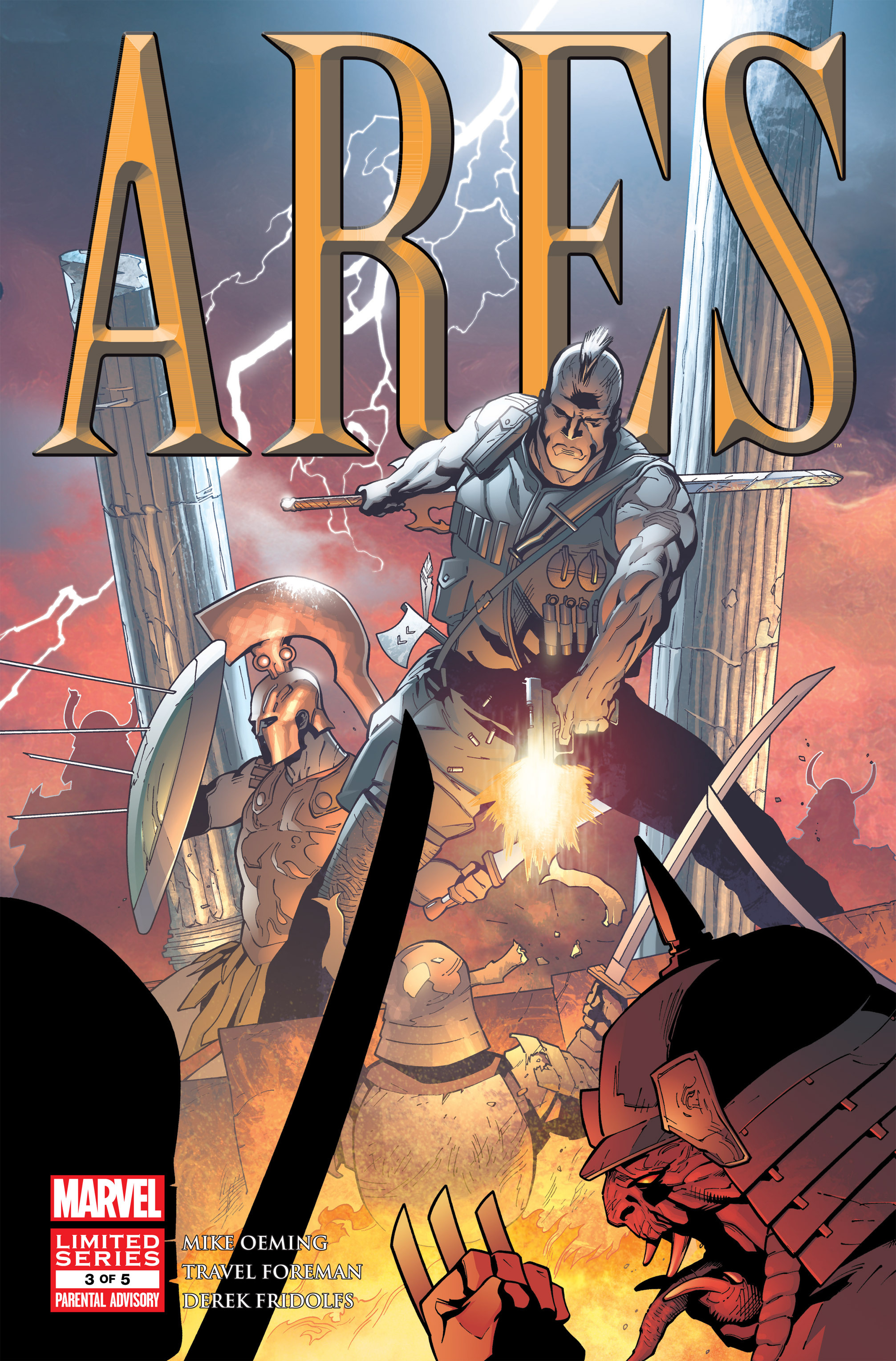 Read online Ares comic -  Issue #3 - 1