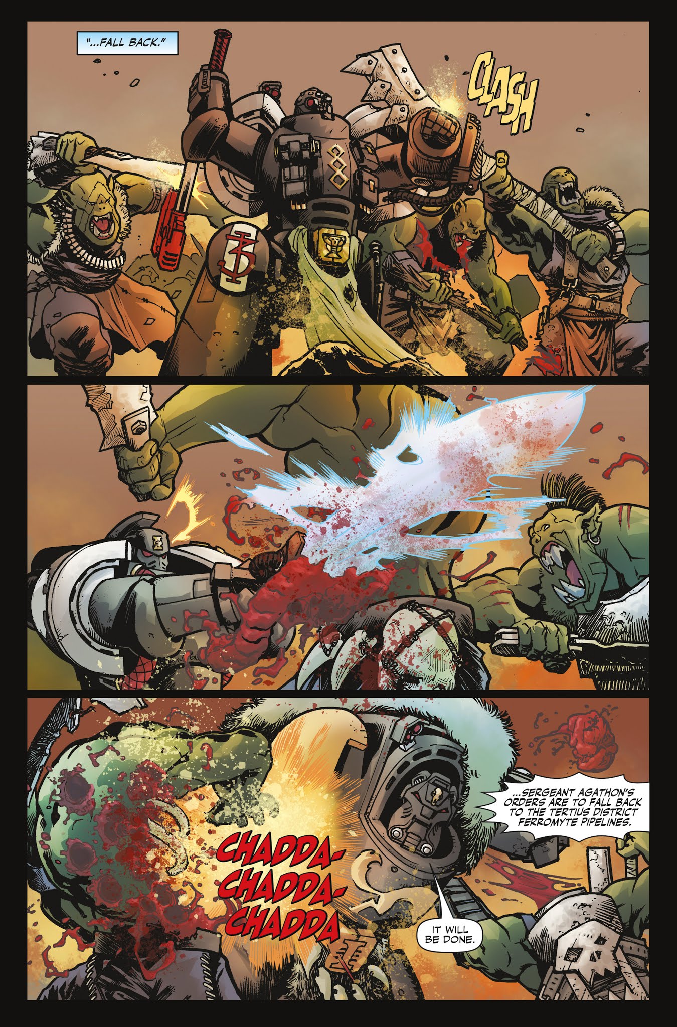 Read online Warhammer 40,000 Deathwatch comic -  Issue #3 - 8