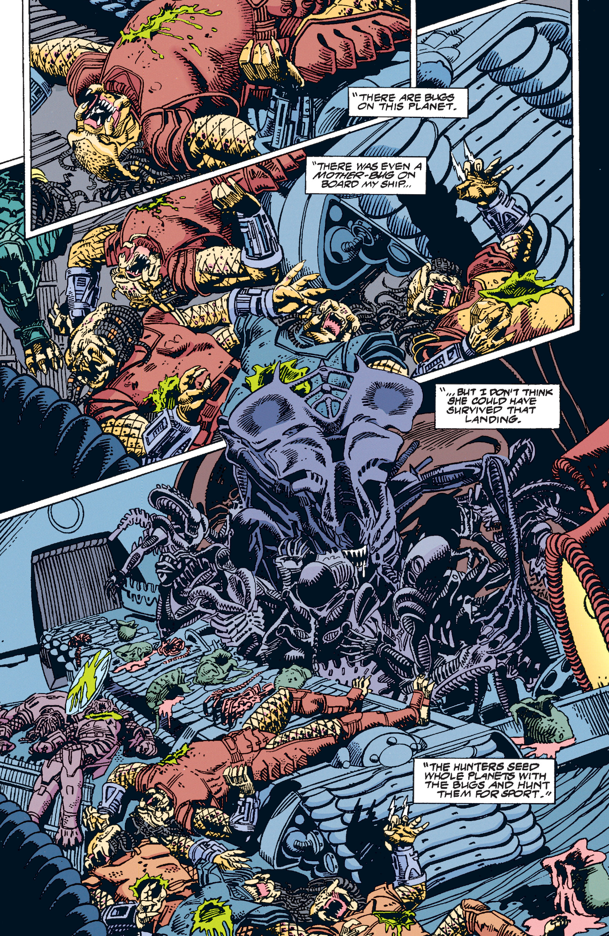 Read online Aliens vs. Predator: The Essential Comics comic -  Issue # TPB 1 (Part 3) - 62