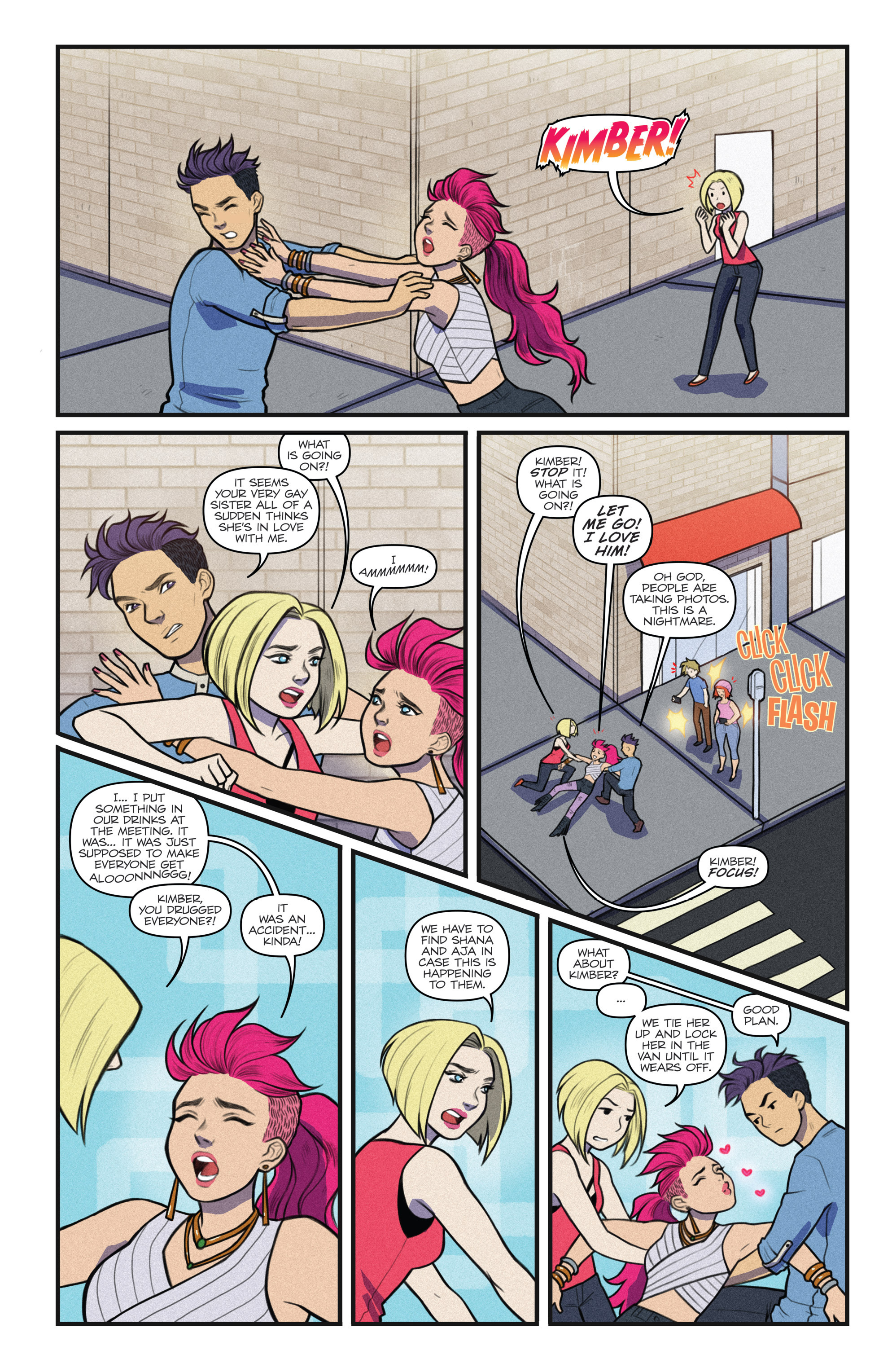 Read online Jem and The Holograms comic -  Issue # _Special - Valentine's Day - 14