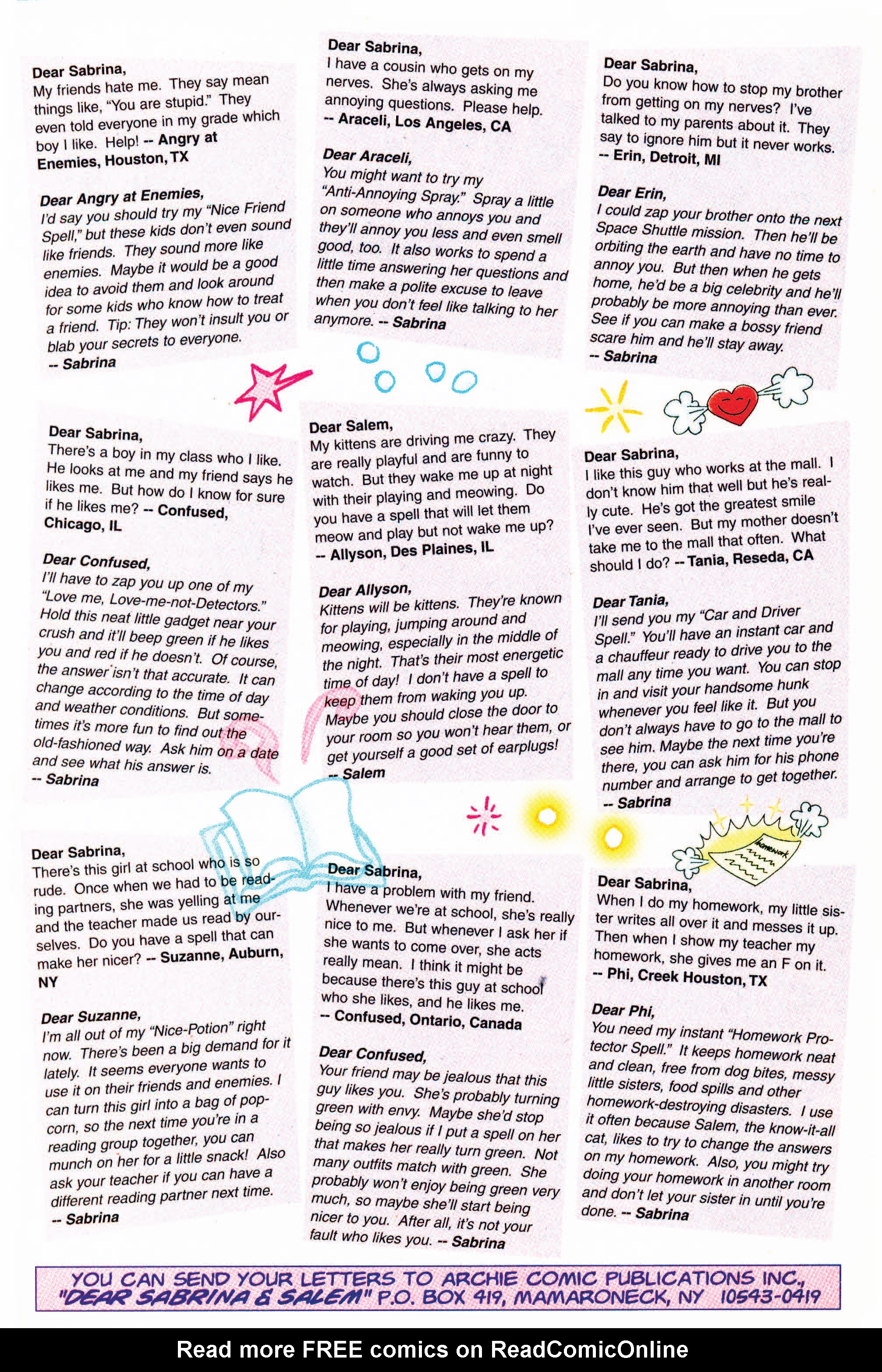 Read online Sabrina the Teenage Witch (1997) comic -  Issue #23 - 22