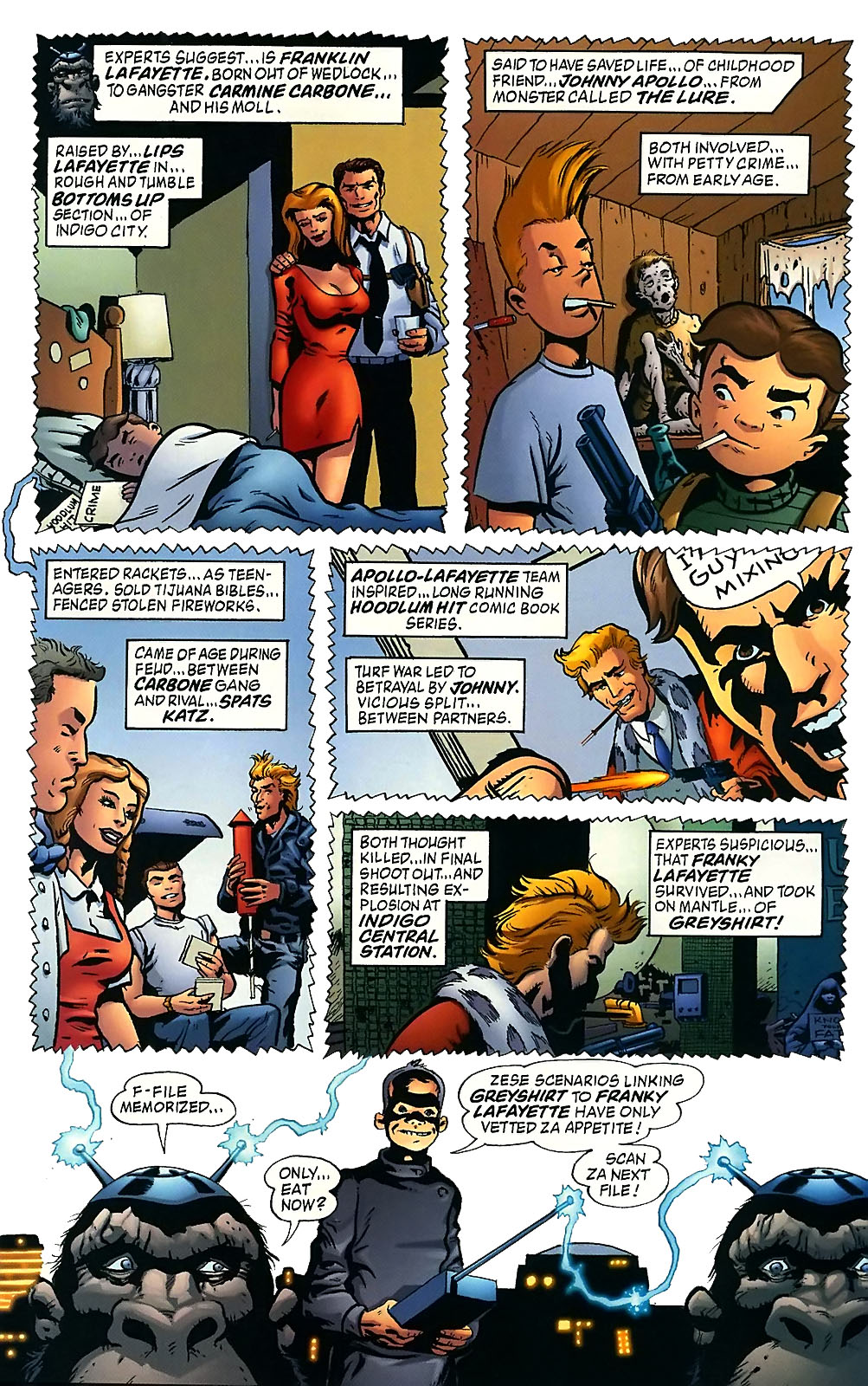 Read online ABC: A-Z, Greyshirt and Cobweb comic -  Issue # Full - 4