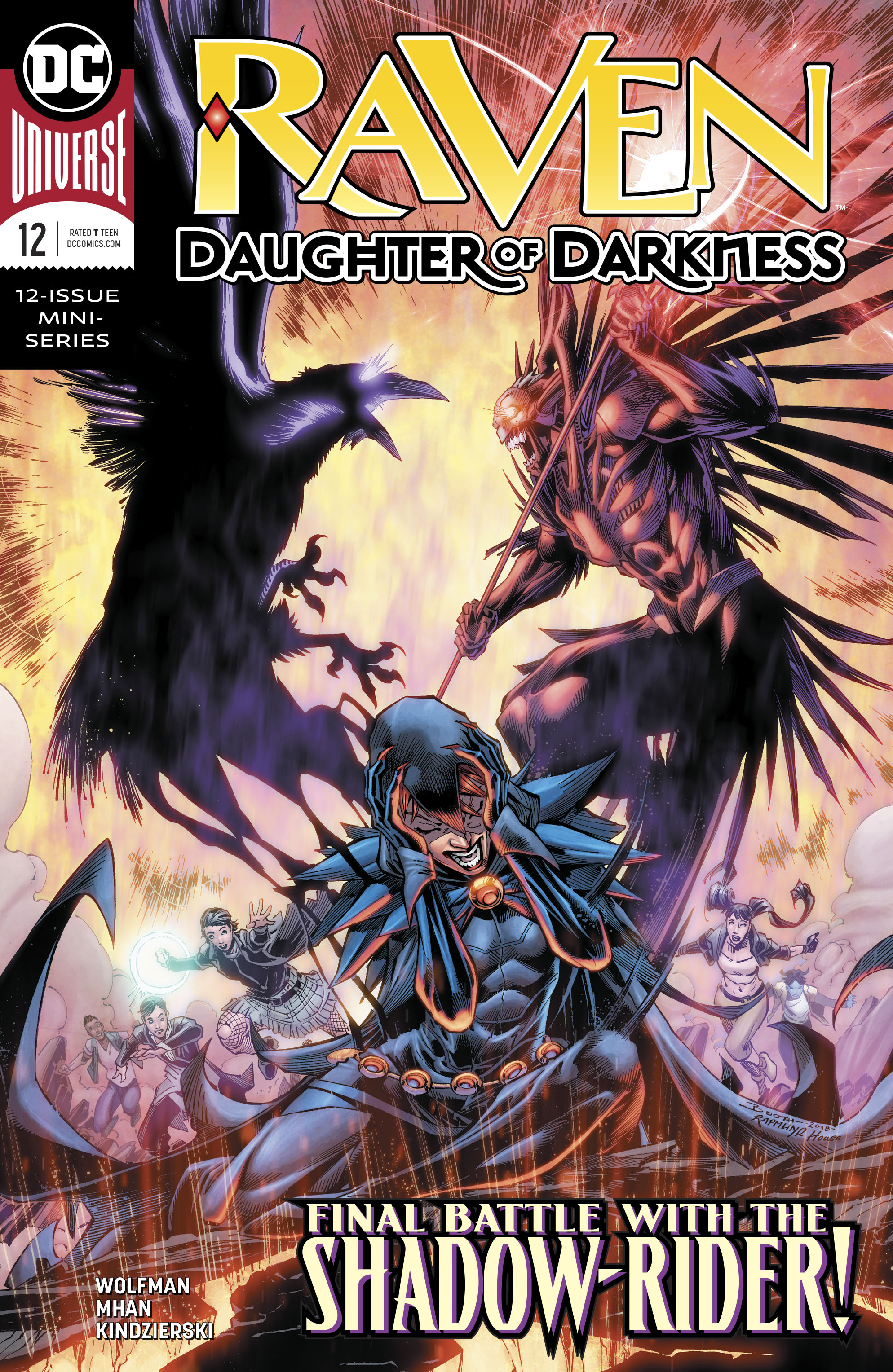 Read online Raven: Daughter of Darkness comic -  Issue #12 - 1