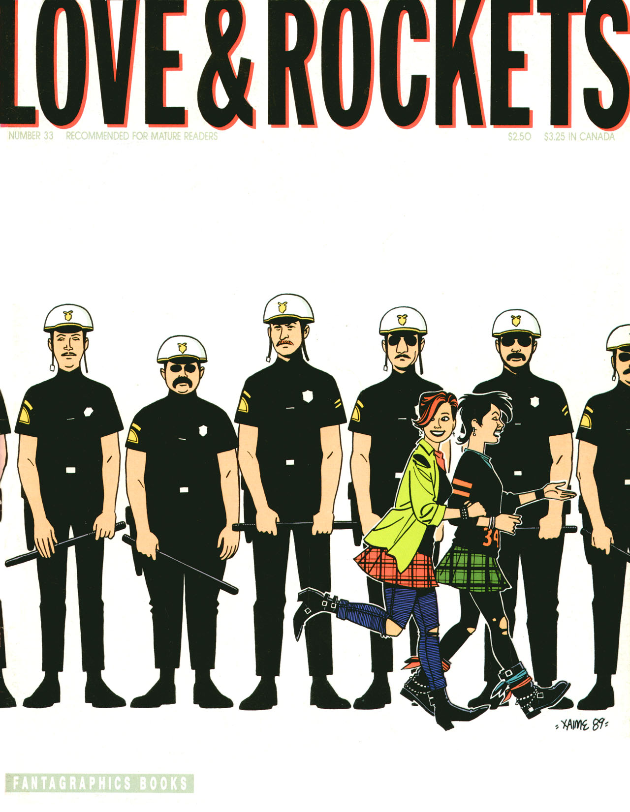 Read online Love and Rockets (1982) comic -  Issue #33 - 1