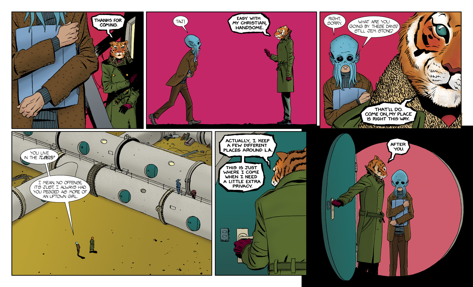 Read online The Private Eye comic -  Issue # _TPB 1 - 46