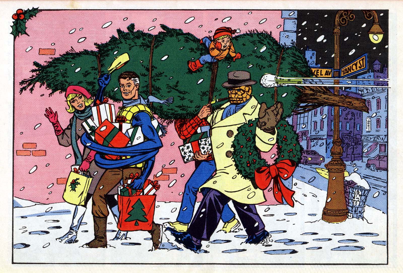 Read online Marvel Holiday Special (1991) comic -  Issue #1991 - 23