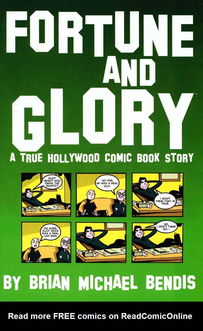 Read online Fortune and Glory comic -  Issue #3 - 1
