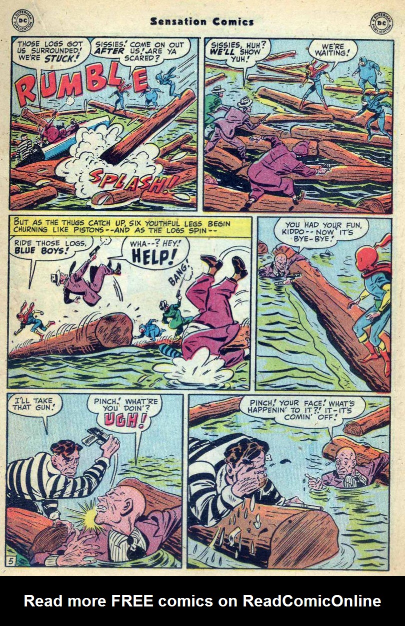 Read online Sensation (Mystery) Comics comic -  Issue #73 - 21