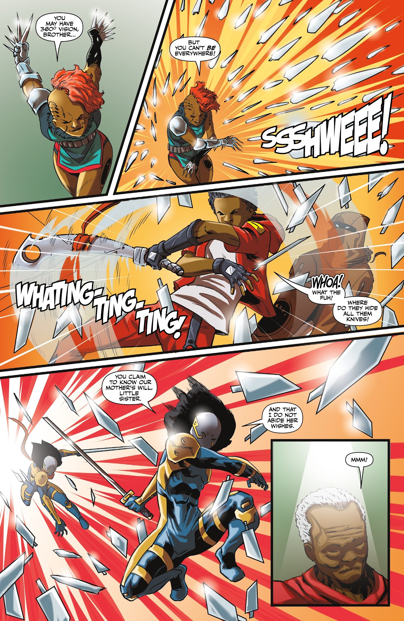Read online Black: Widows and Orphans comic -  Issue #4 - 20