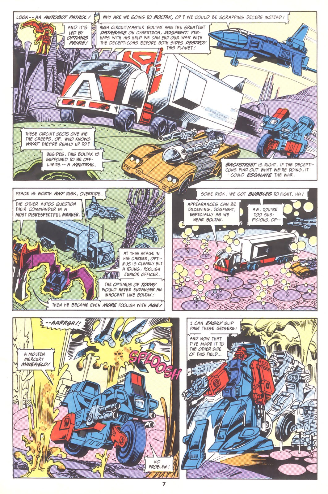 Read online The Transformers (UK) comic -  Issue #196 - 7