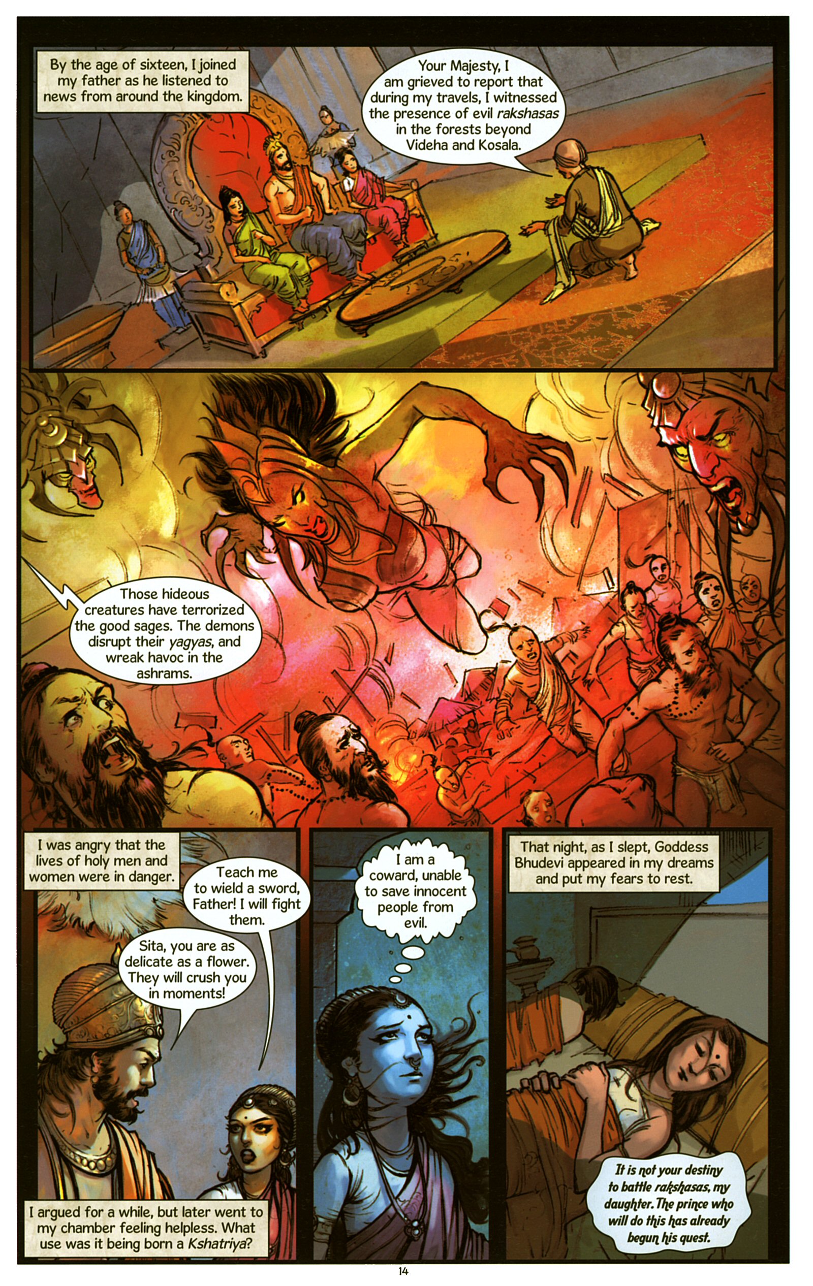 Read online Sita Daughter of the Earth comic -  Issue # TPB - 18