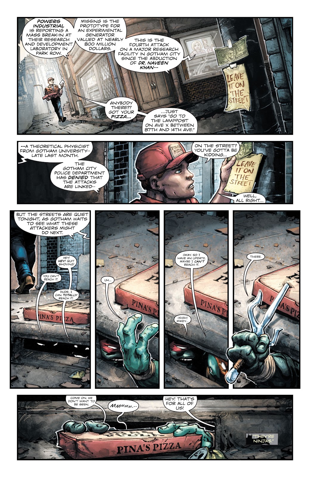 Batman/Teenage Mutant Ninja Turtles issue 1 - Page 7