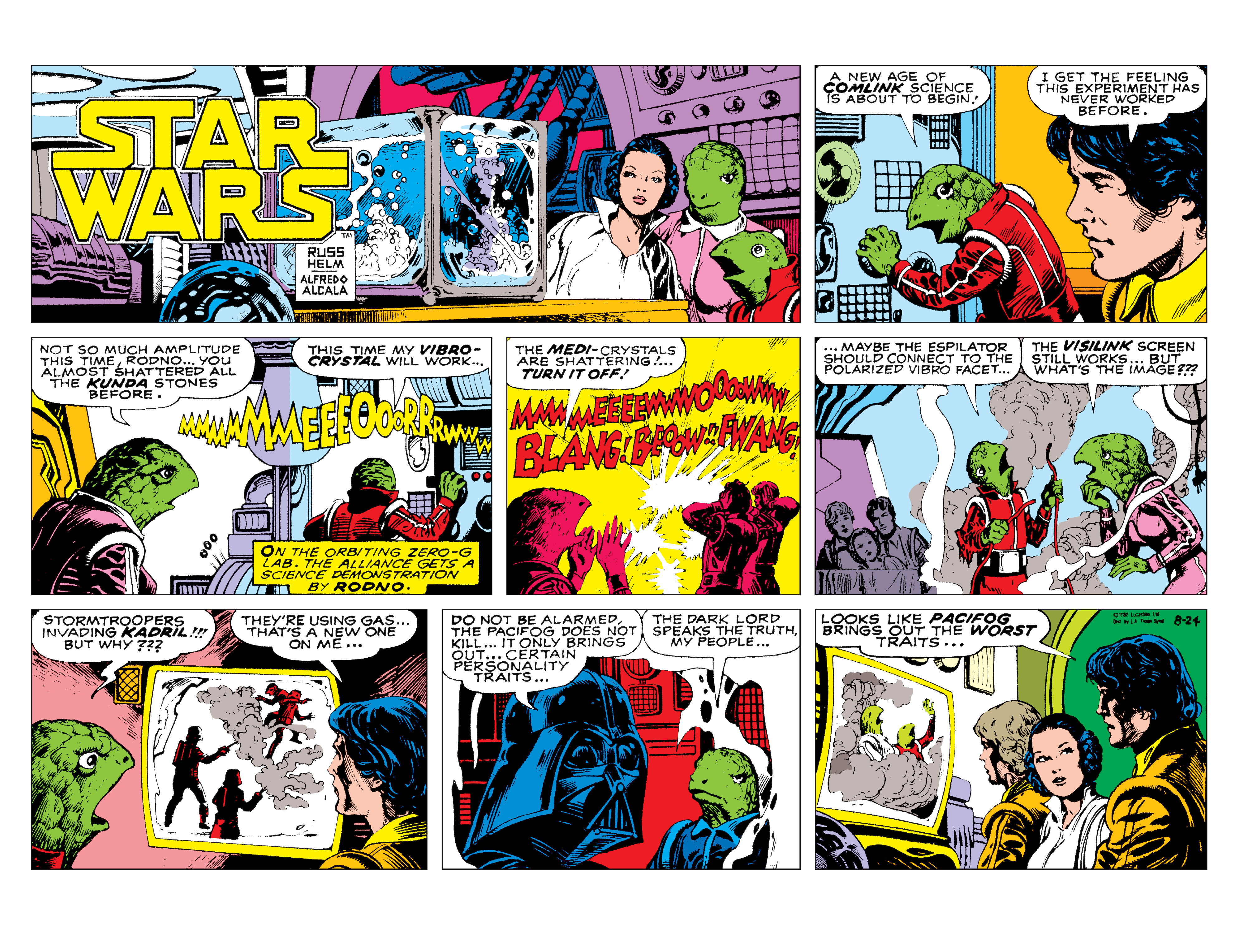 Read online Star Wars Legends: The Newspaper Strips - Epic Collection comic -  Issue # TPB (Part 3) - 86