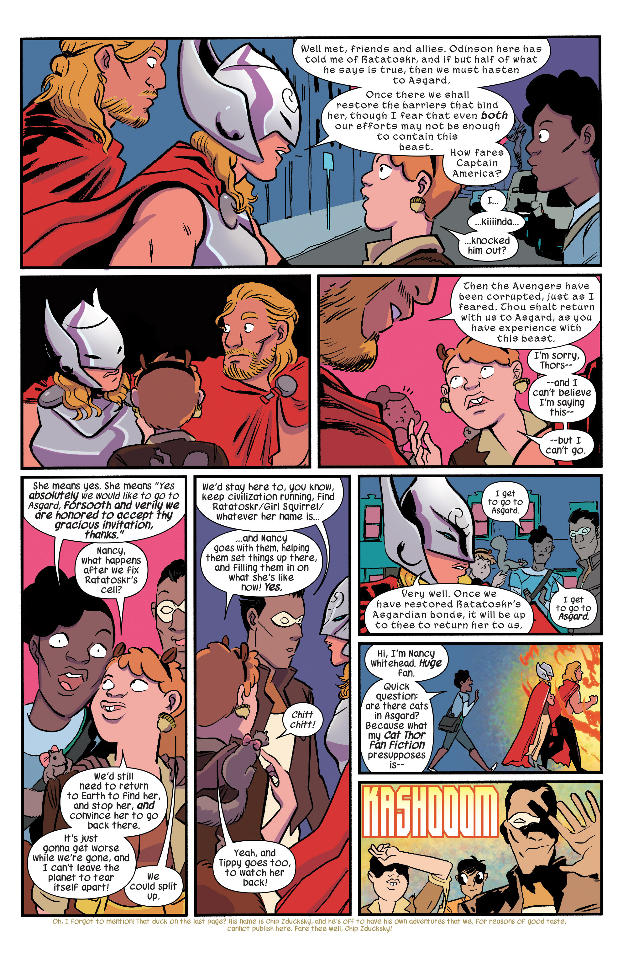 Read online The Unbeatable Squirrel Girl comic -  Issue #7 - 18