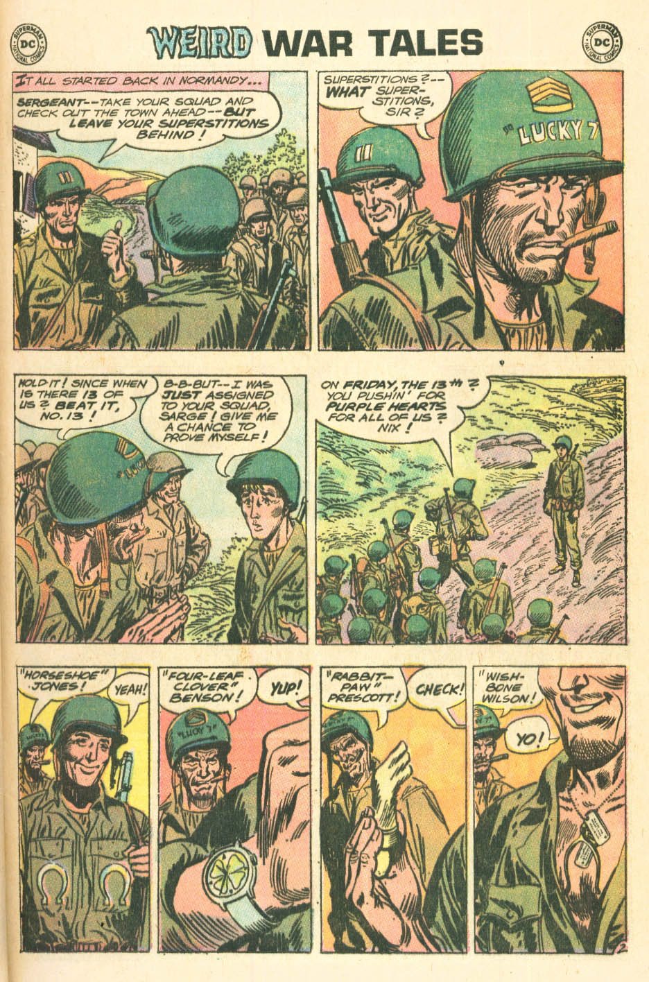 Read online Weird War Tales (1971) comic -  Issue #1 - 37