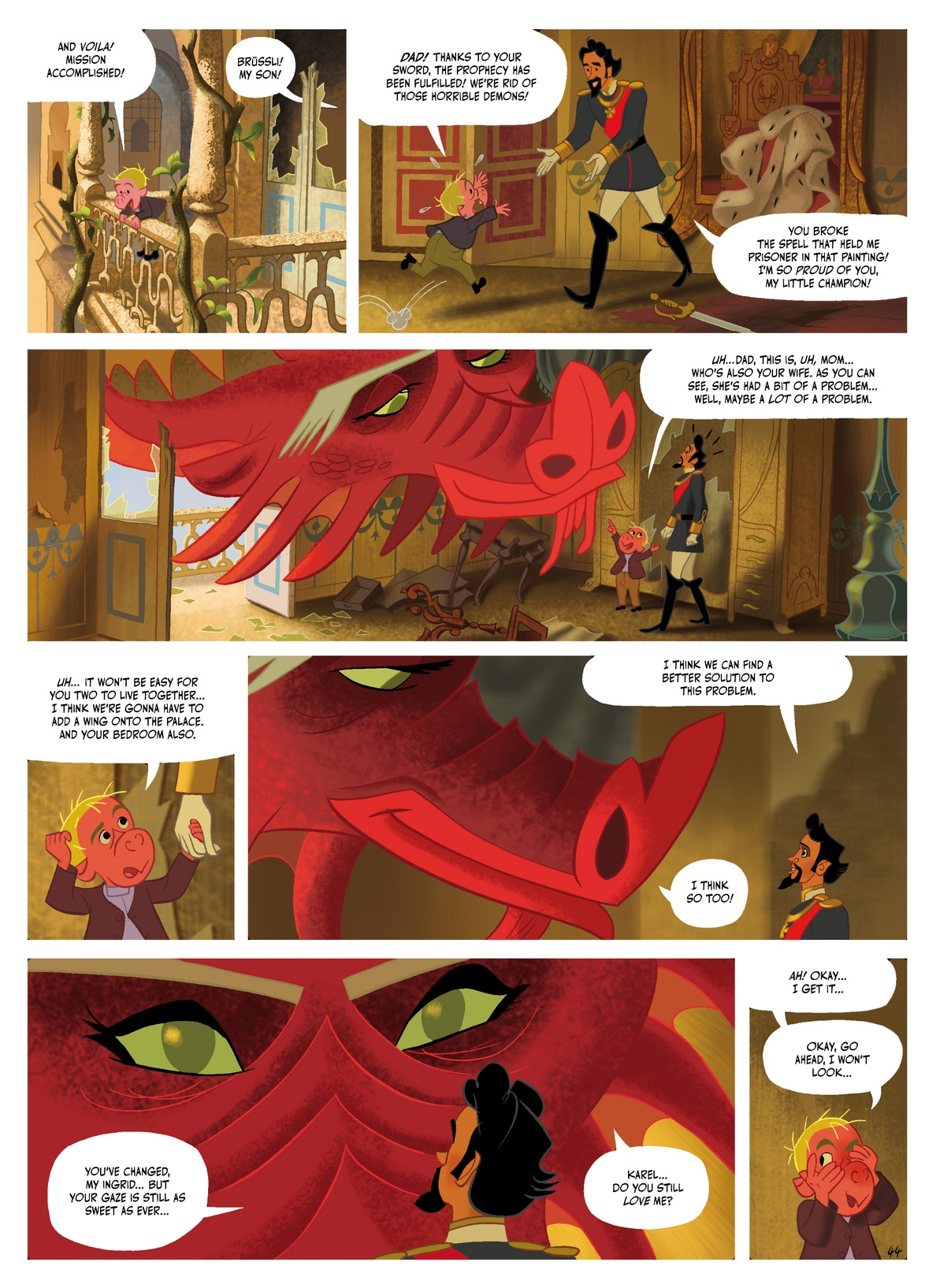 Read online Brussli: Way of the Dragon Boy comic -  Issue # TPB 3 - 51