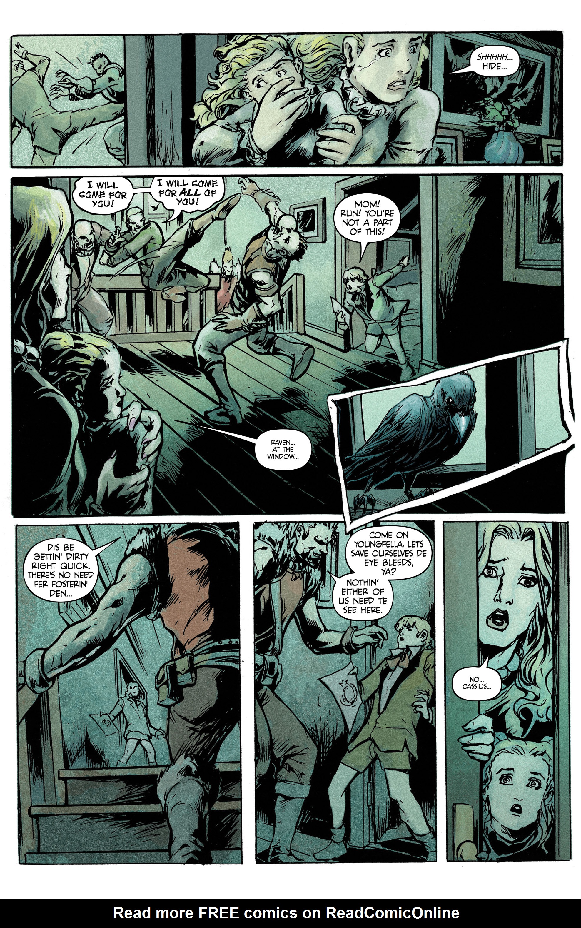 Read online Raven Nevermore comic -  Issue #4 - 4