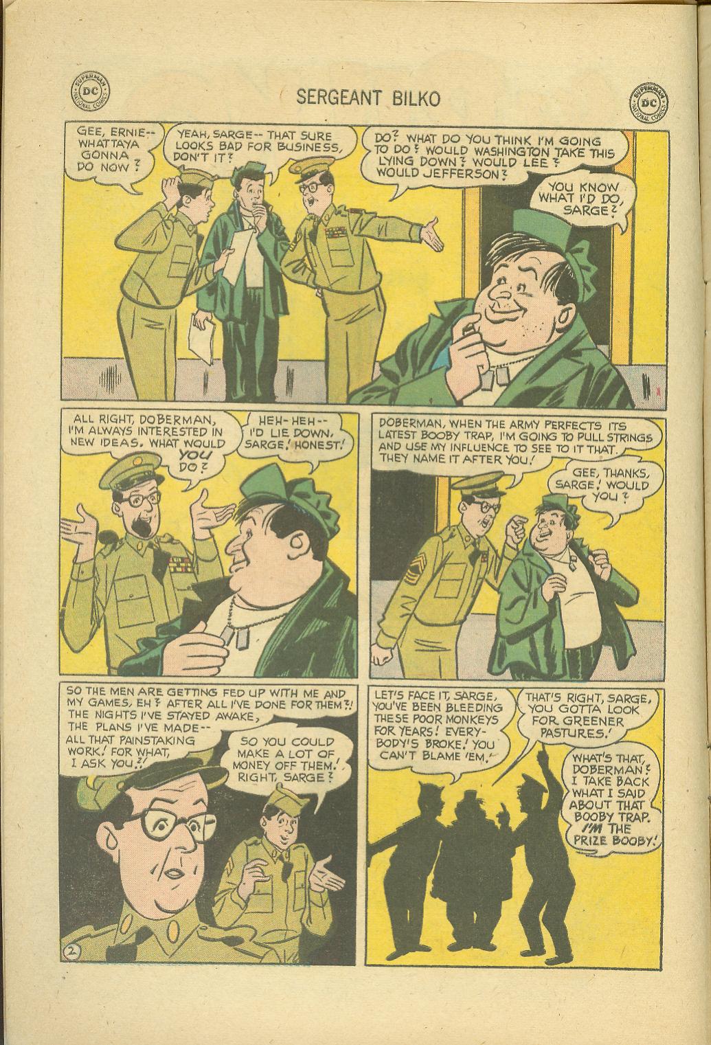 Read online Sergeant Bilko comic -  Issue #6 - 4