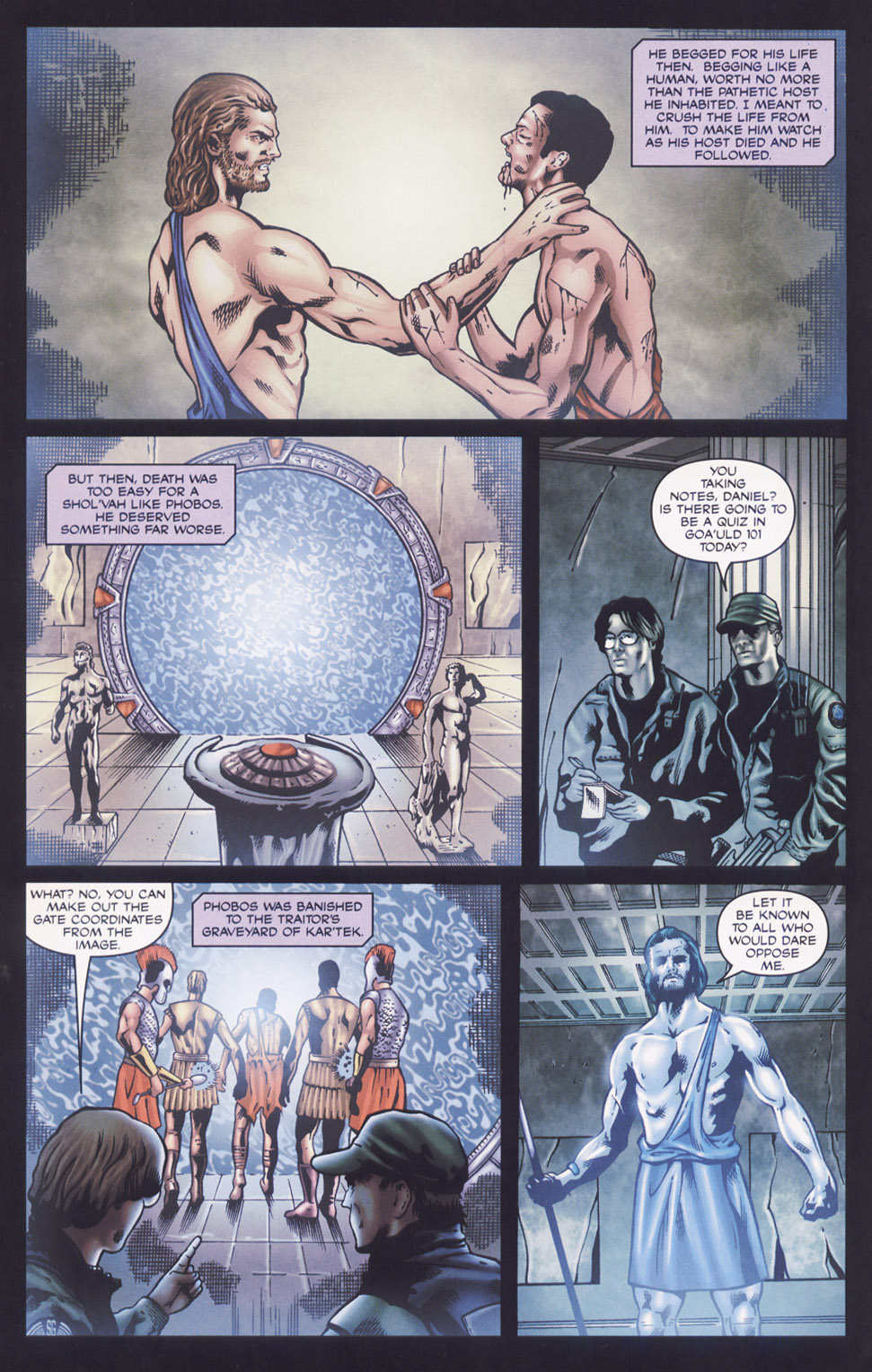 Read online Stargate SG-1: Fall of Rome comic -  Issue # _Prequel - 10