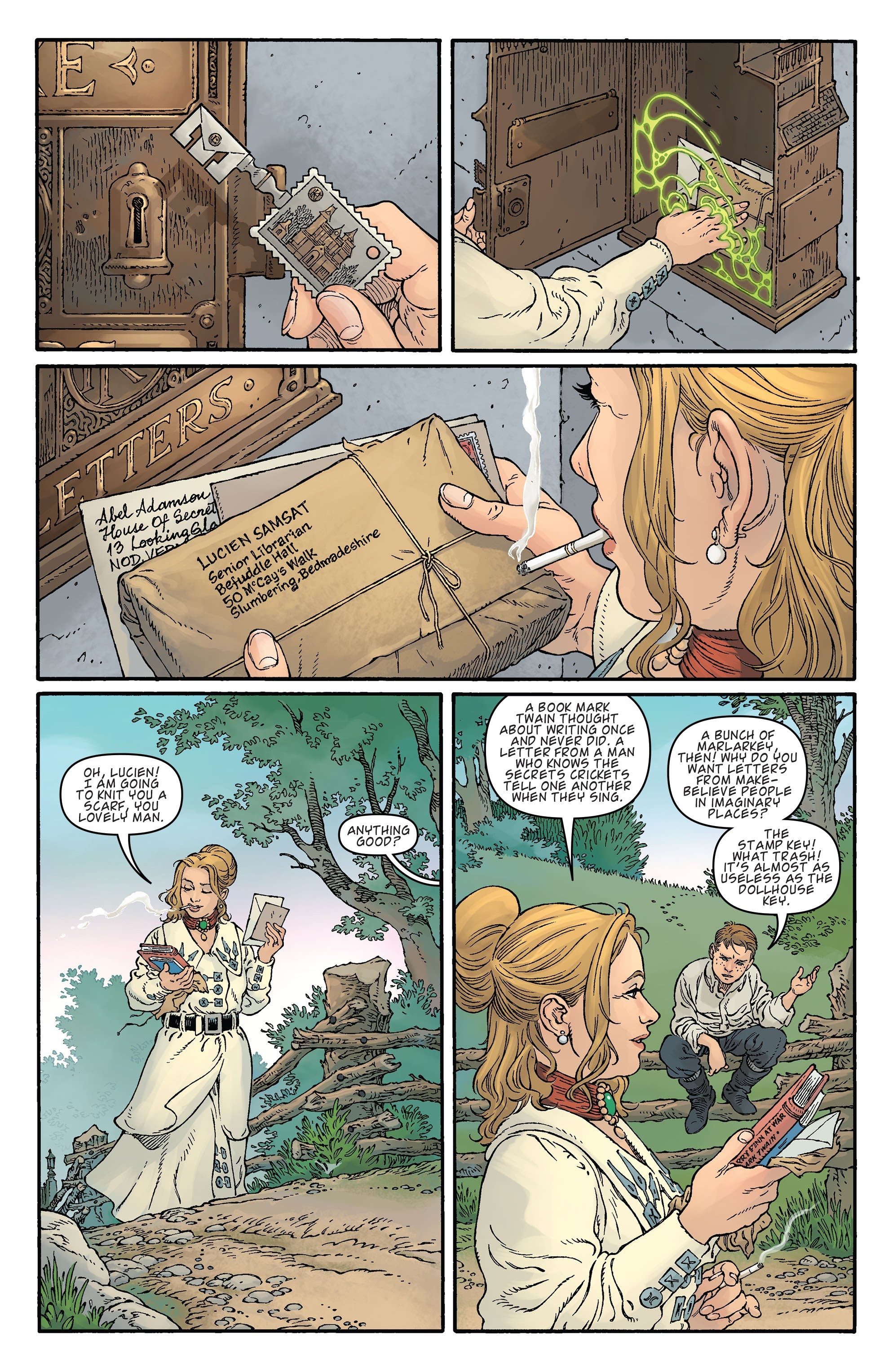 Read online Locke & Key: ...In Pale Battalions Go… comic -  Issue #1 - 11