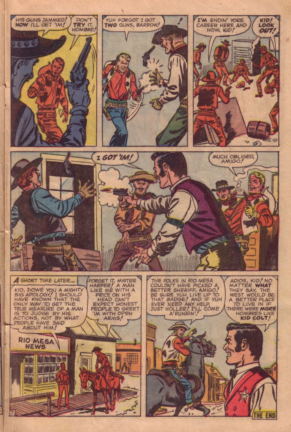 Read online Kid Colt Outlaw comic -  Issue #89 - 17