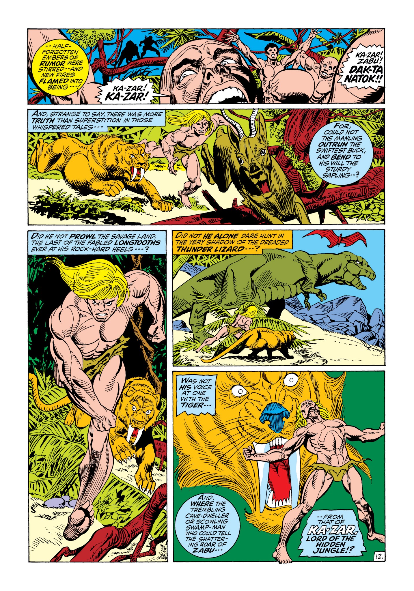 Read online Marvel Masterworks: Ka-Zar comic -  Issue # TPB 1 (Part 2) - 80