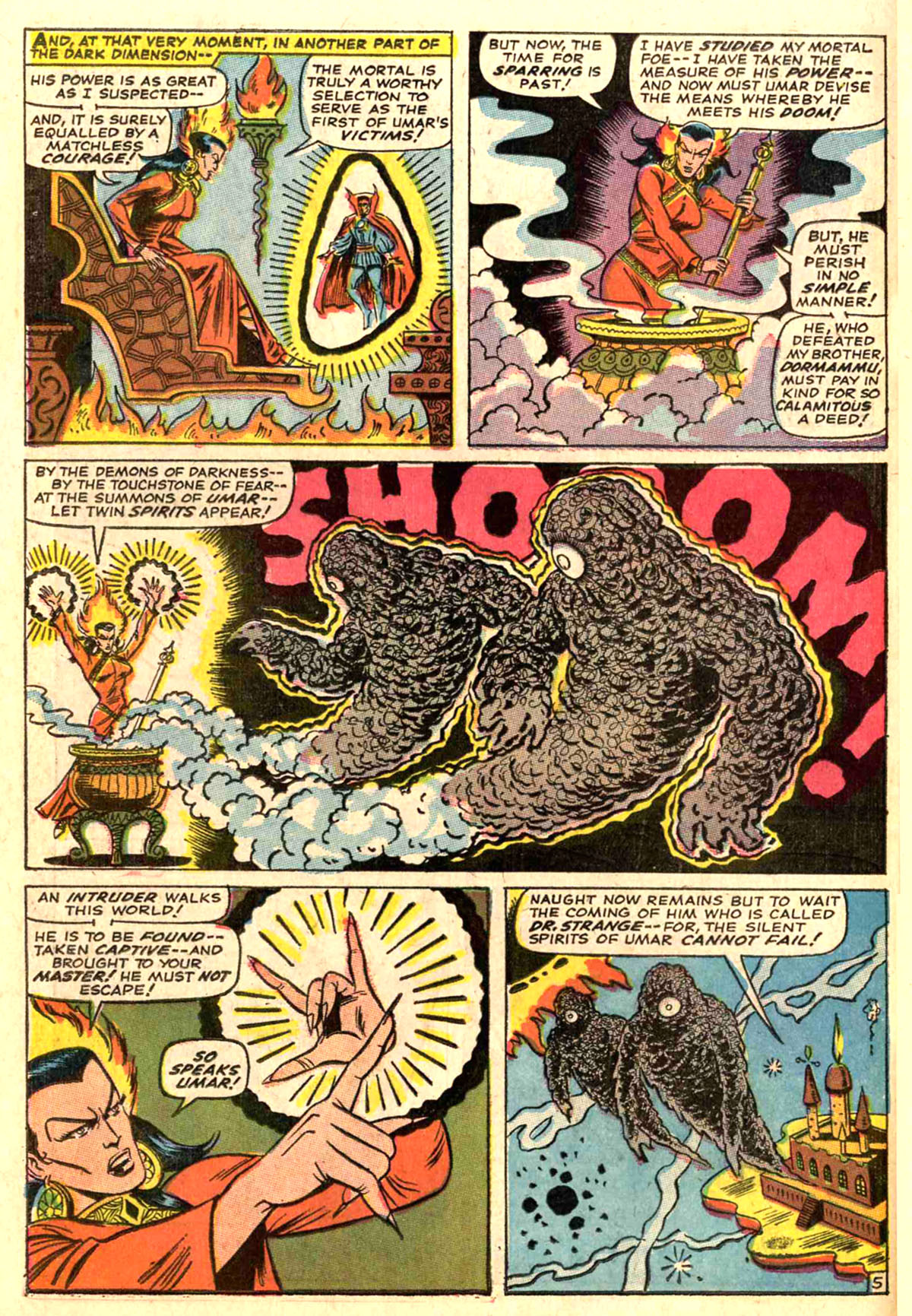 Read online Marvel Masterworks: Doctor Strange comic -  Issue # TPB 2 - 109