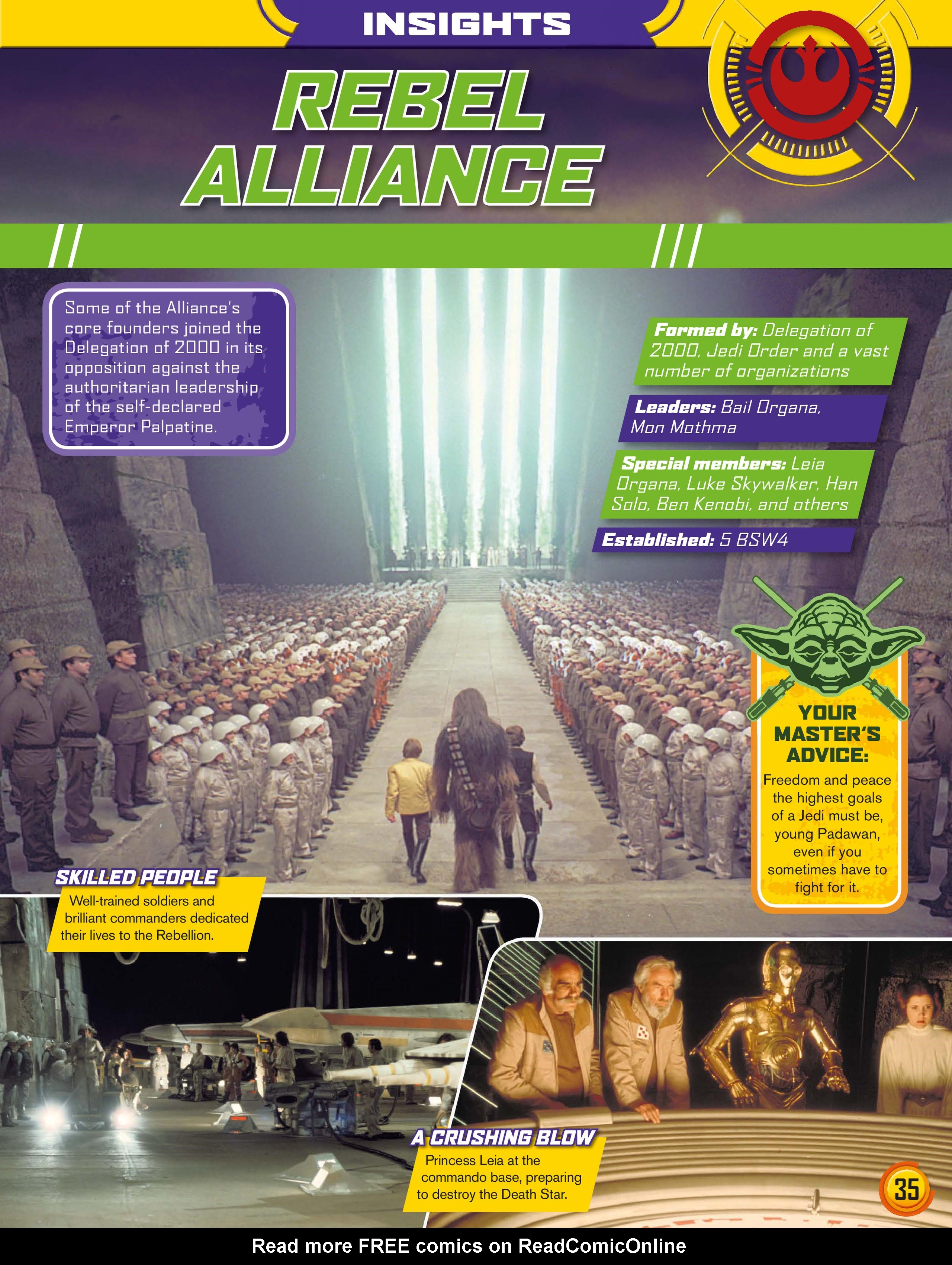 Read online Star Wars Jedi Master Magazine comic -  Issue #4 - 35