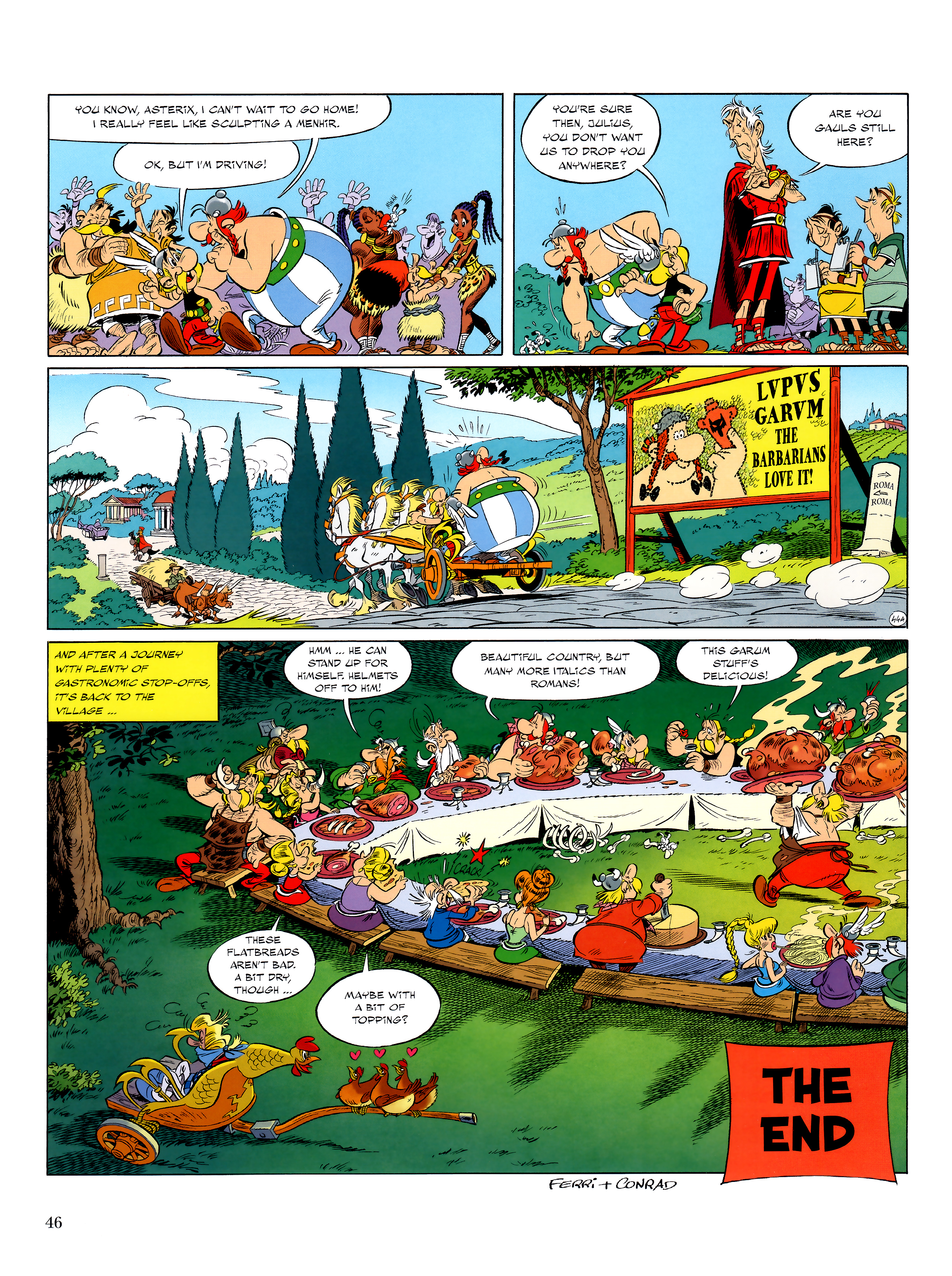 Read online Asterix comic -  Issue #37 - 47