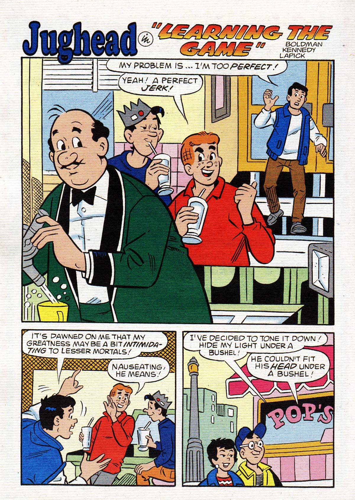 Read online Jughead's Double Digest Magazine comic -  Issue #93 - 186