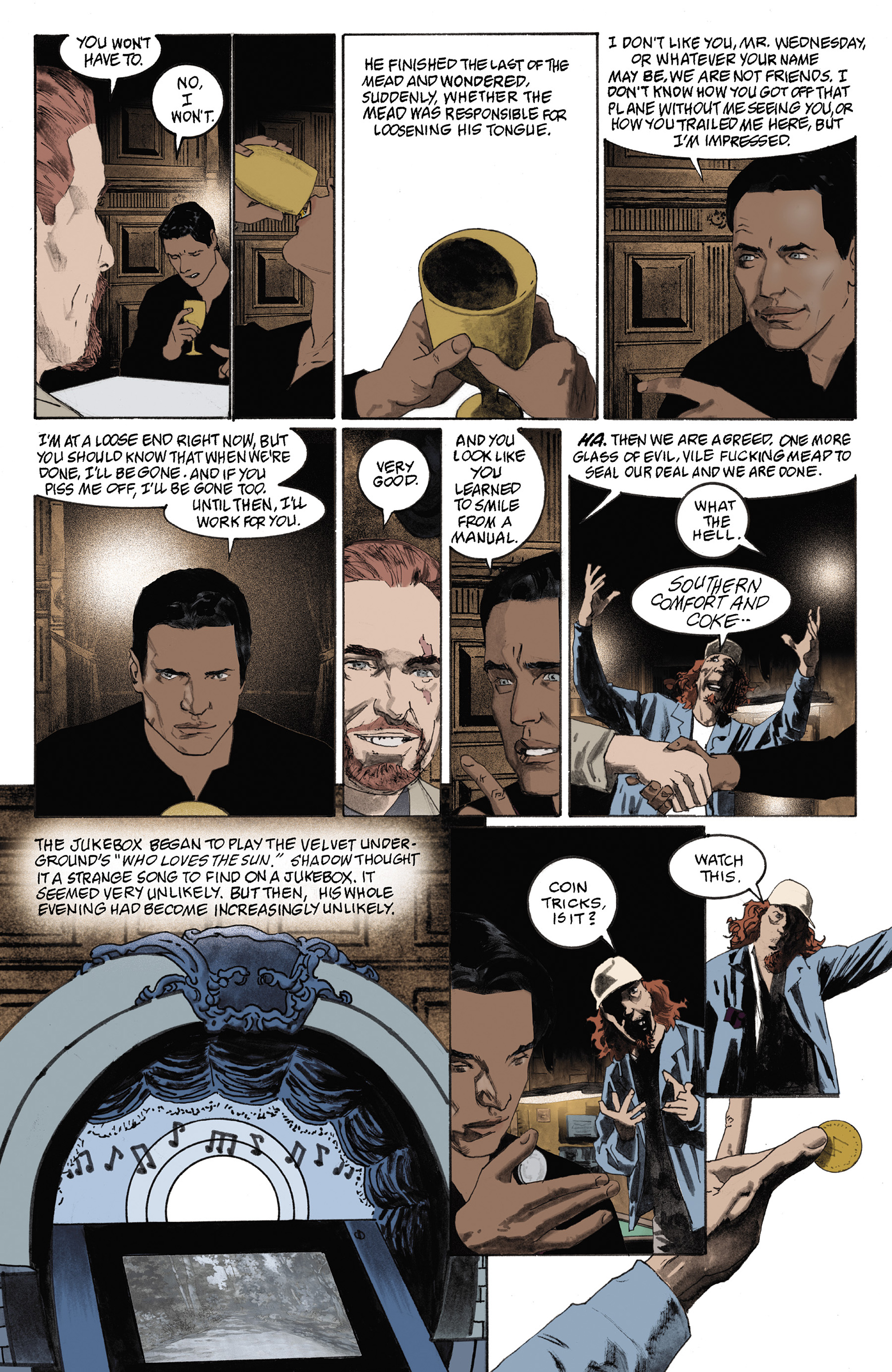 Read online American Gods: Shadows comic -  Issue #2 - 9