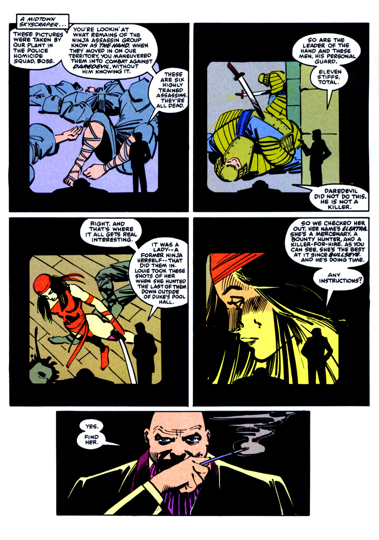Read online The Elektra Saga comic -  Issue #3 - 5