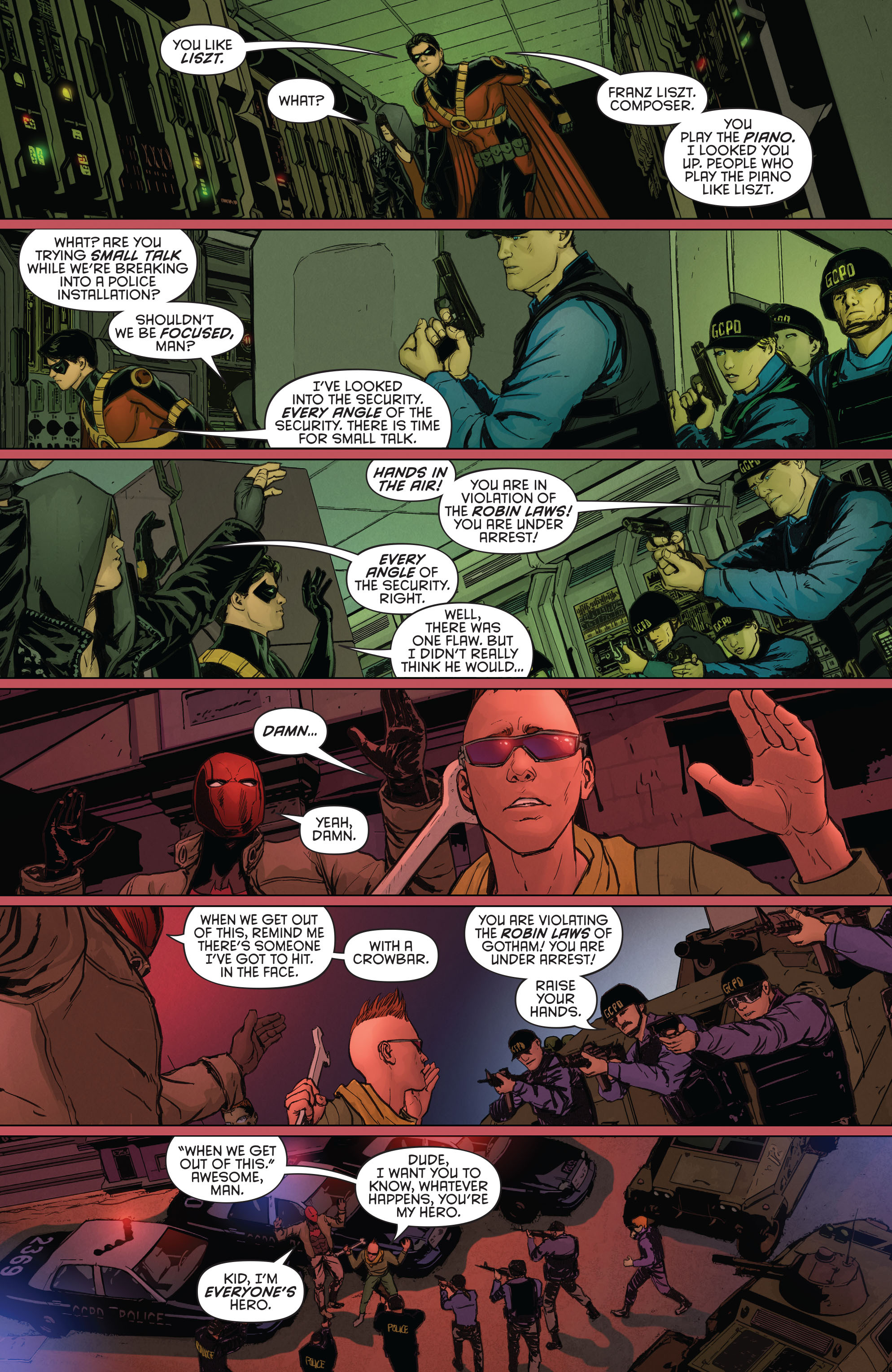 Read online Grayson comic -  Issue #15 - 15