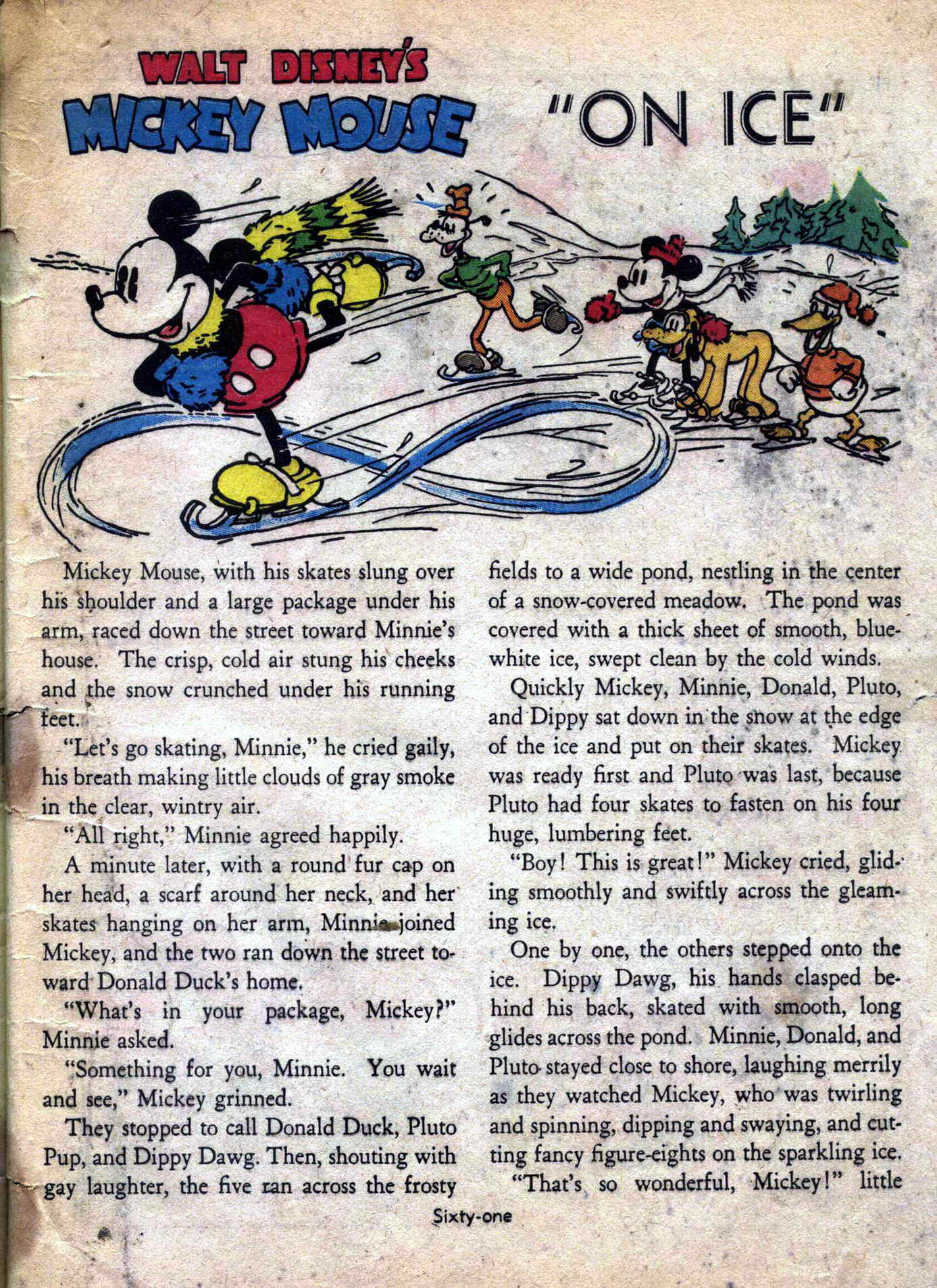 Read online Walt Disney's Comics and Stories comic -  Issue #5 - 63