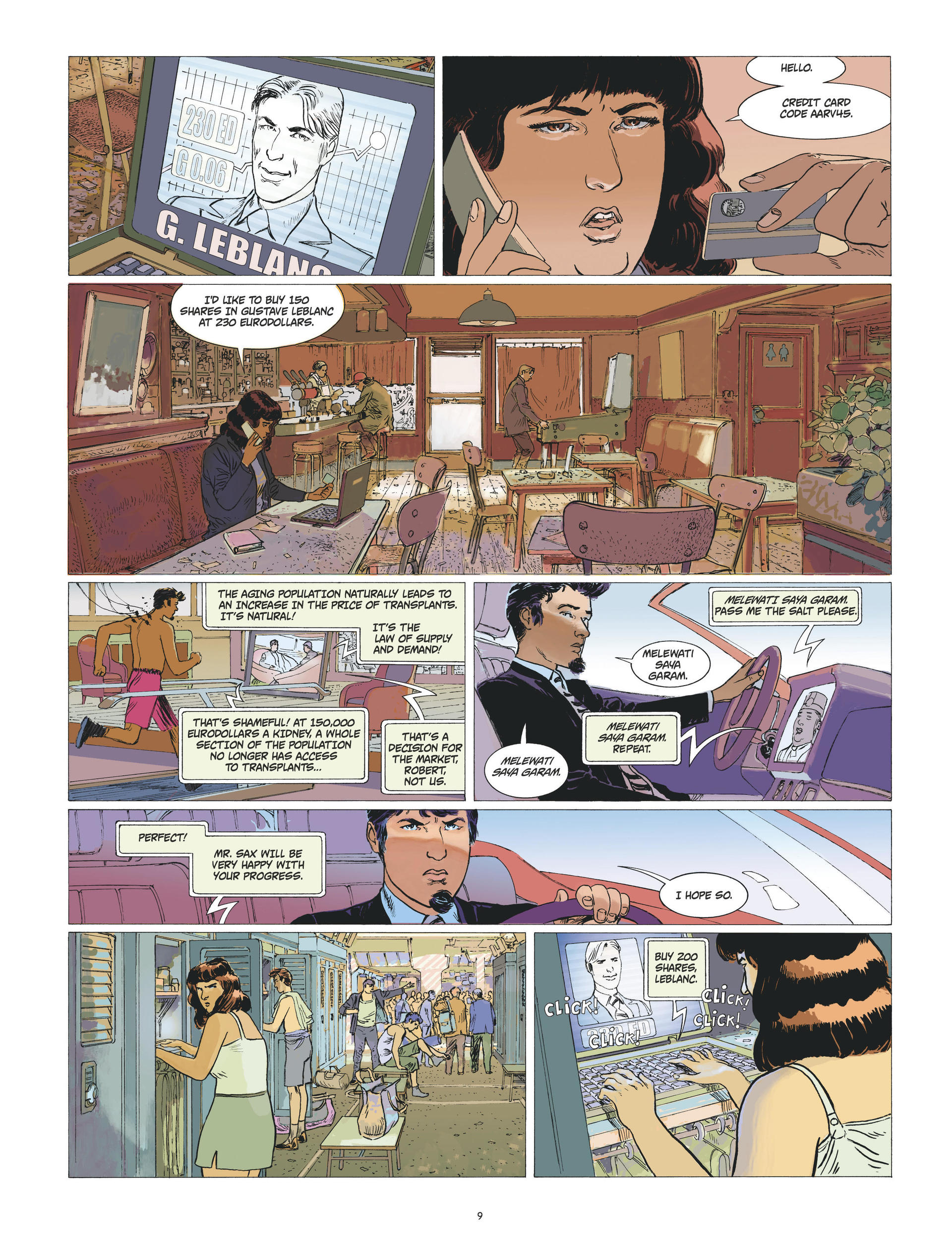 Read online Human Stock Exchange comic -  Issue #2 - 9