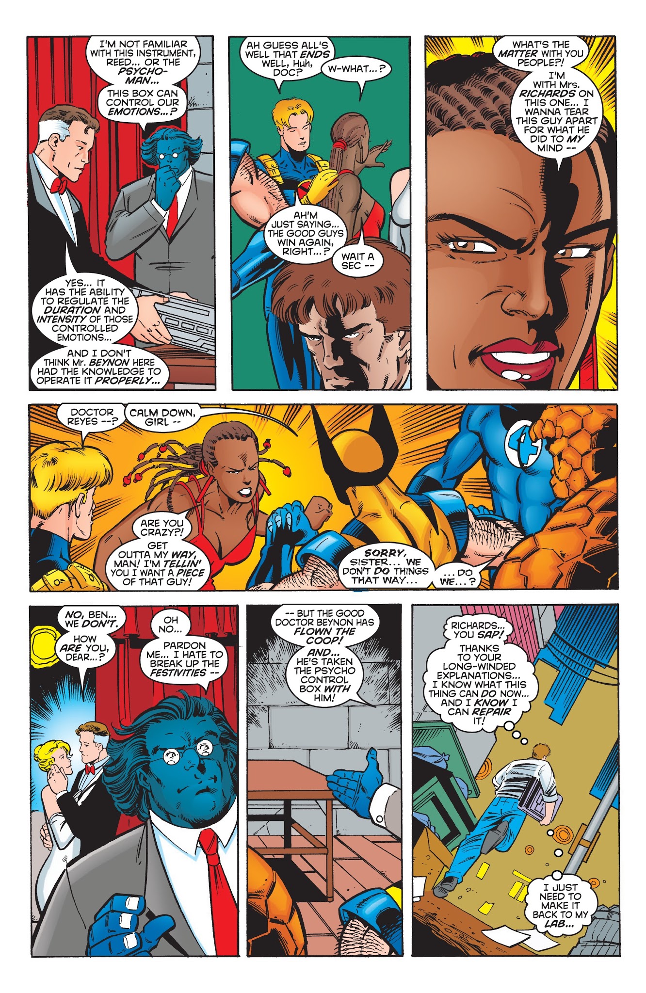 Read online X-Men: Blue: Reunion comic -  Issue # TPB - 272