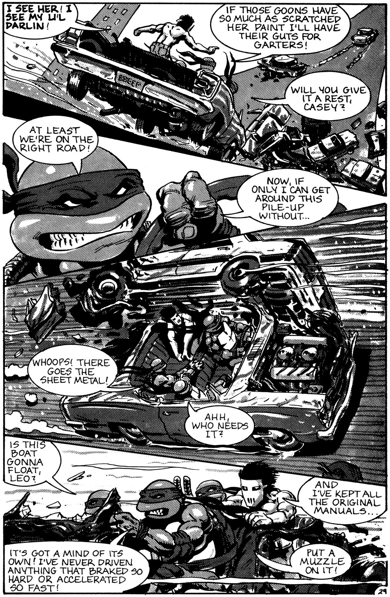 Read online Teenage Mutant Ninja Turtles (1984) comic -  Issue #30 - 30