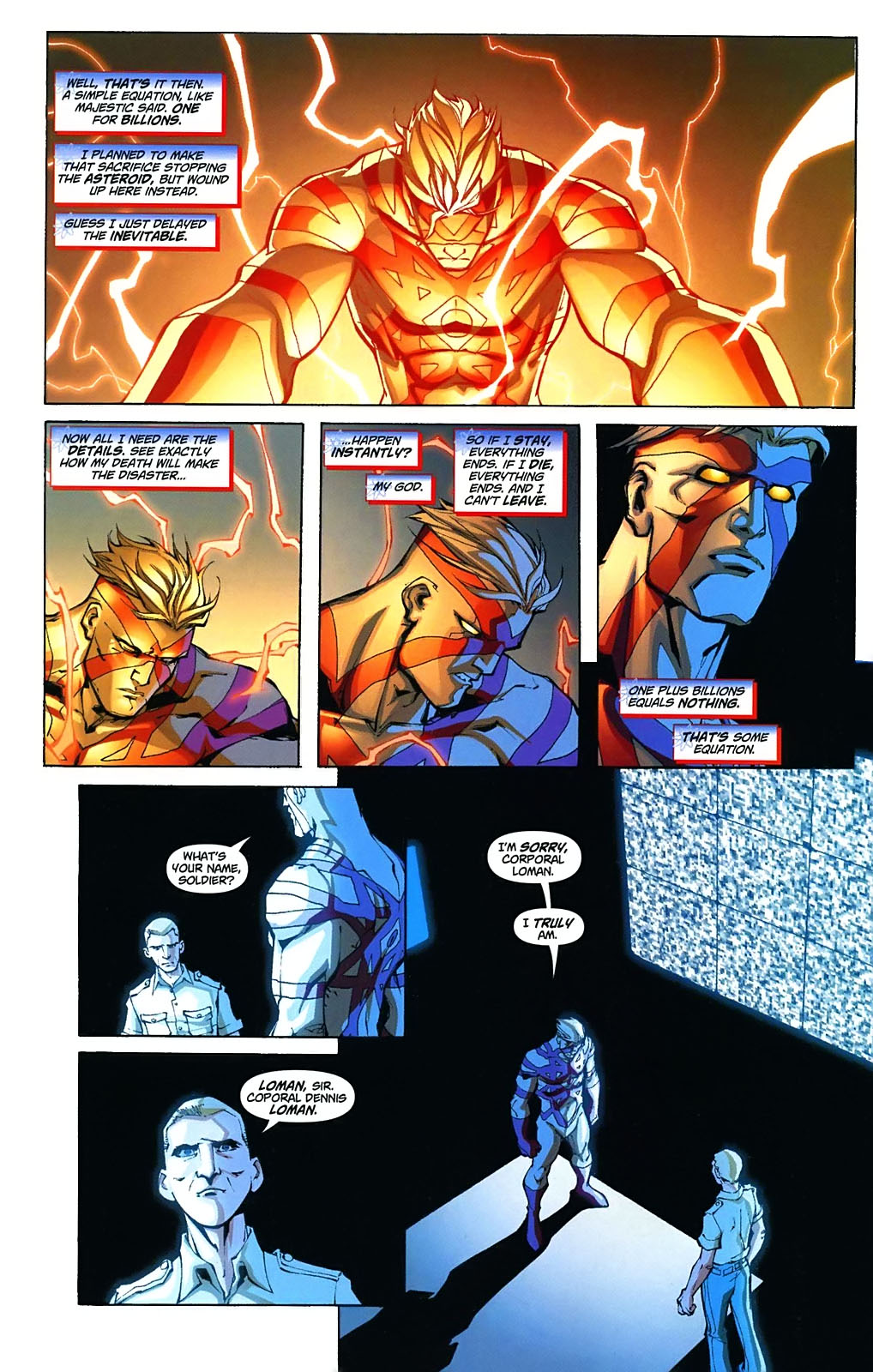 Captain Atom: Armageddon Issue #3 #3 - English 22