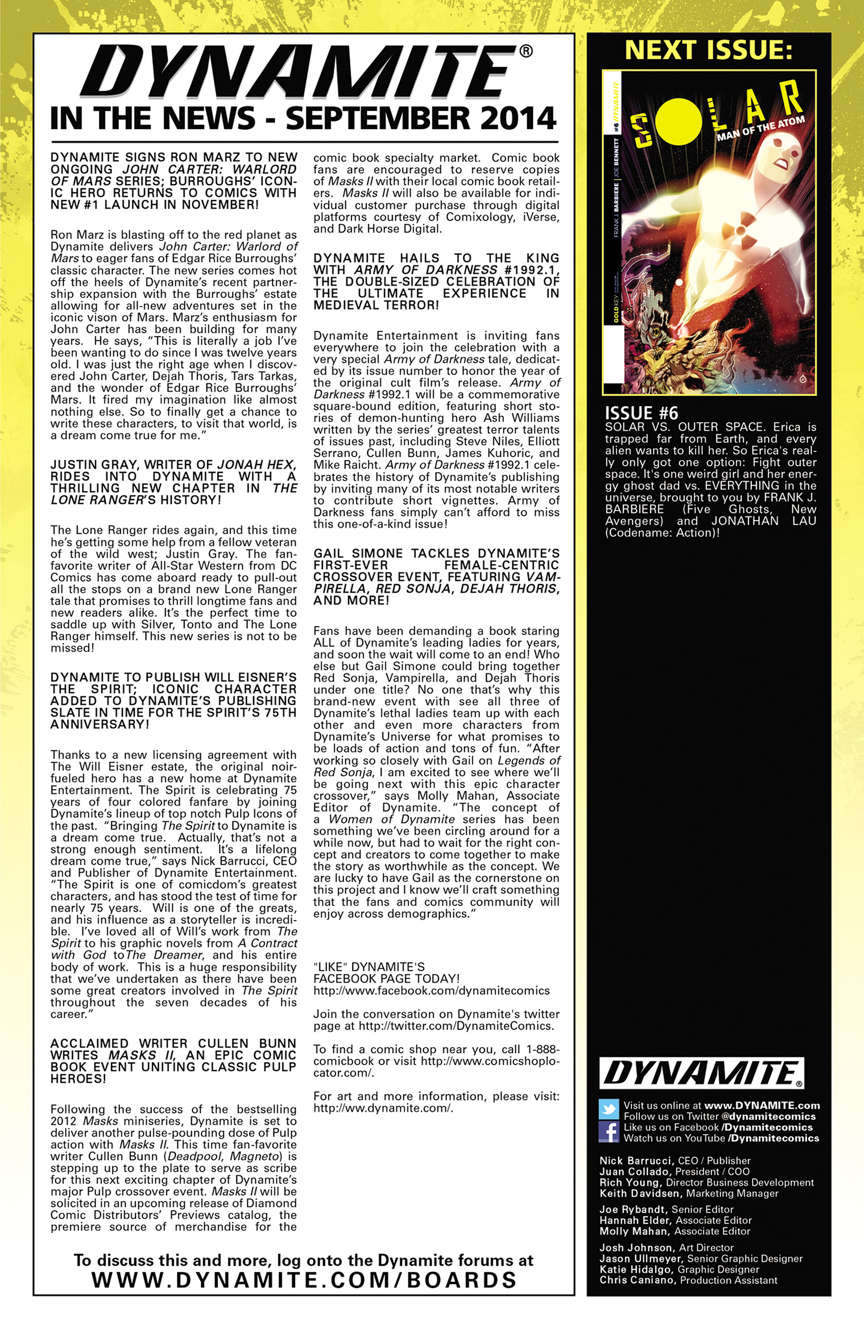 Read online Solar: Man of the Atom (2014) comic -  Issue #5 - 25